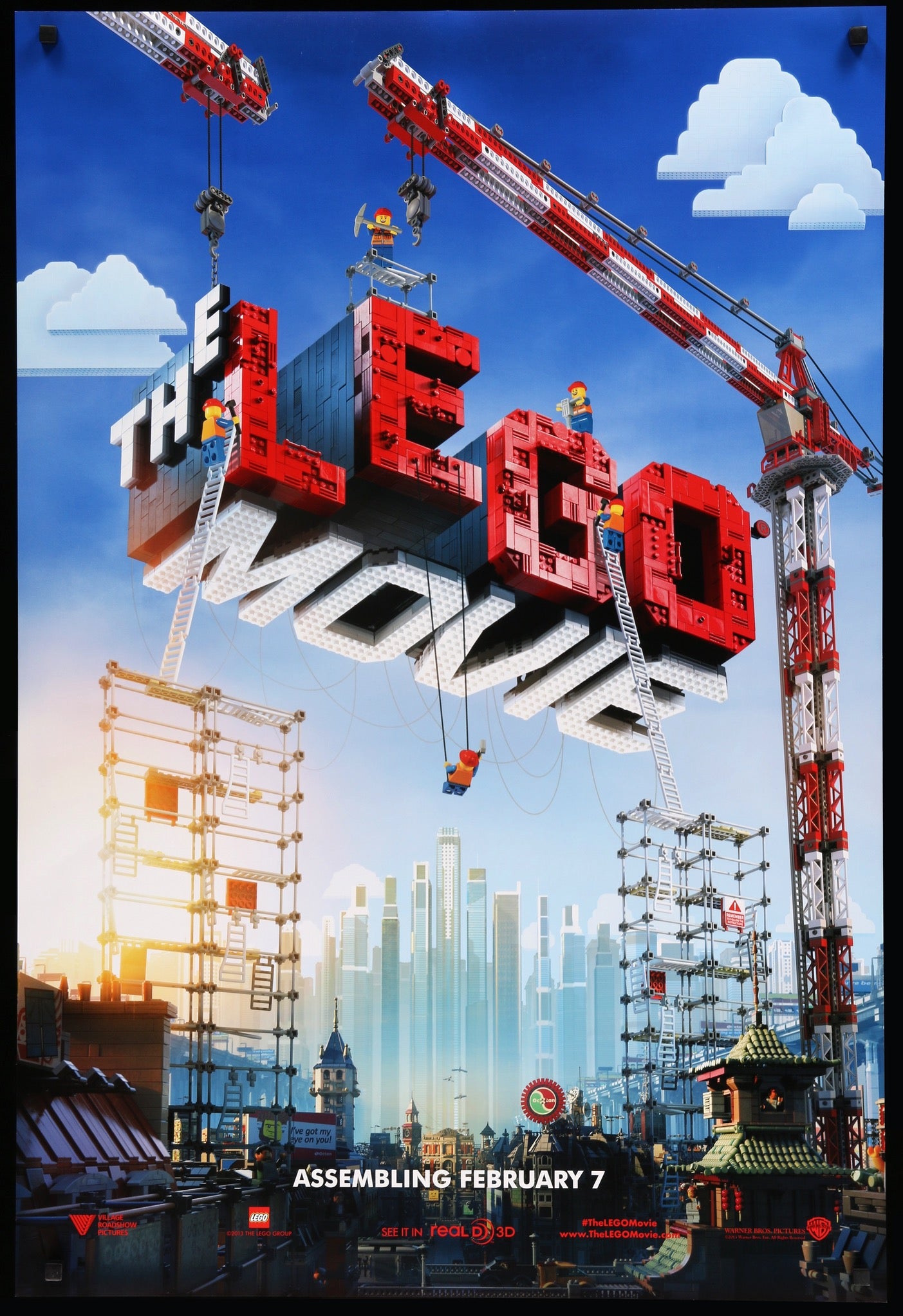 Lego Movie (2014) original movie poster for sale at Originalfilmart