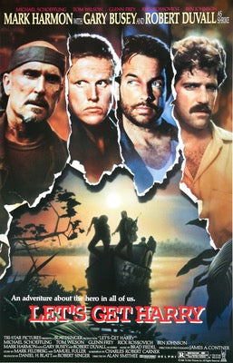 Let's Get Harry (1986) original movie poster for sale at Originalfilmart