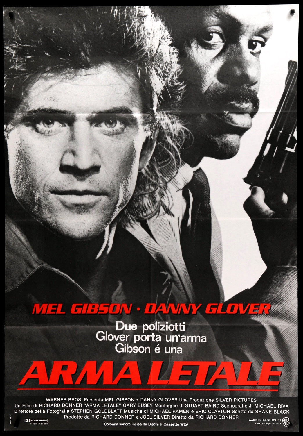Lethal Weapon (1987) original movie poster for sale at Originalfilmart