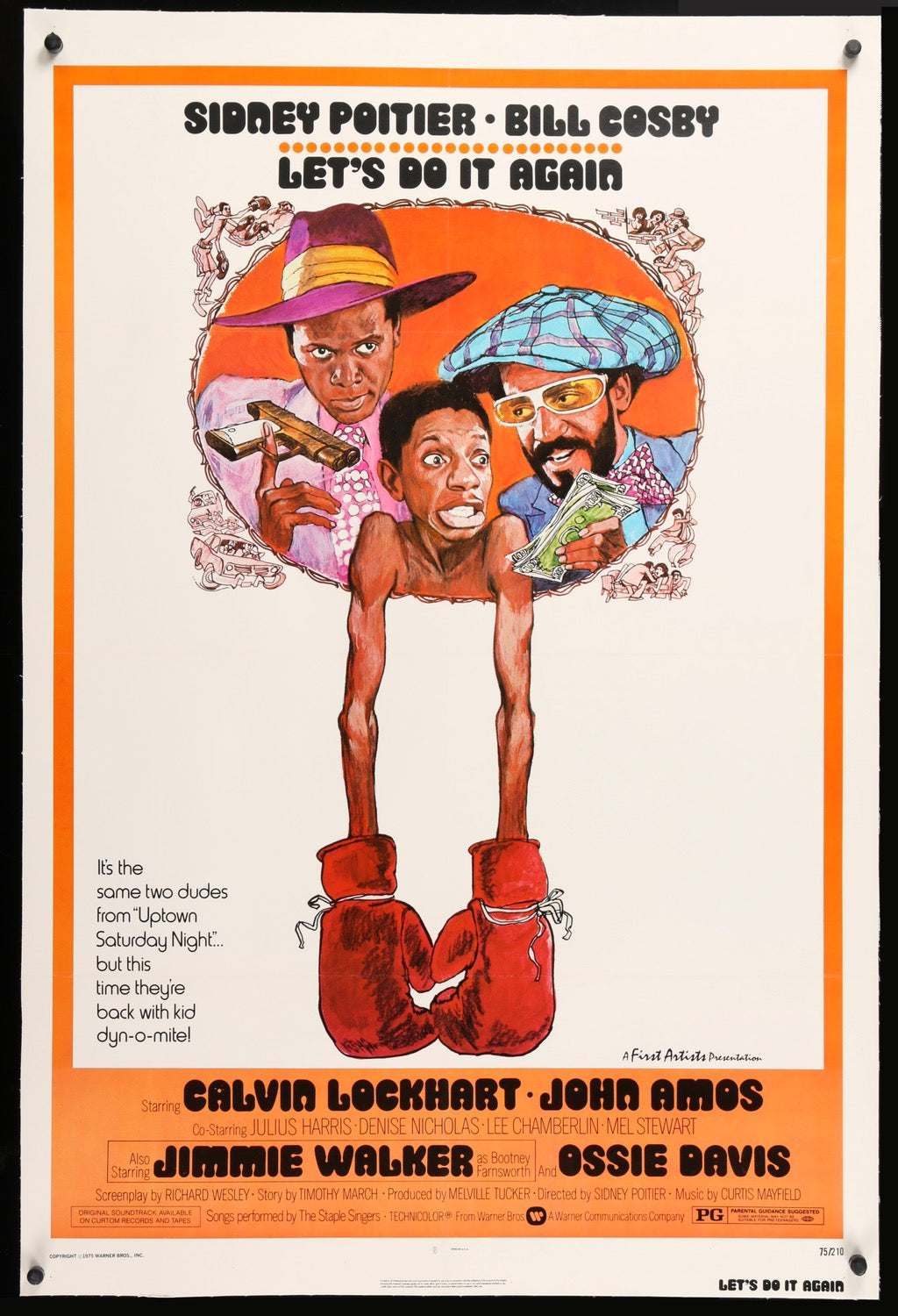 Let's Do It Again (1975) original movie poster for sale at Originalfilmart