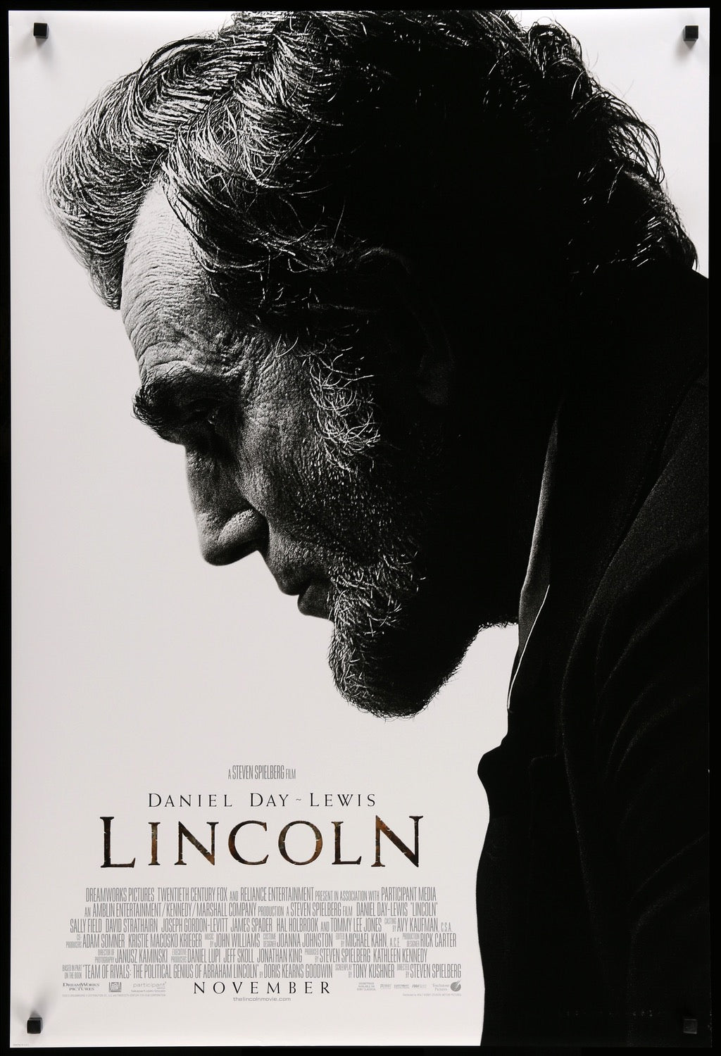 Lincoln (2012) original movie poster for sale at Originalfilmart