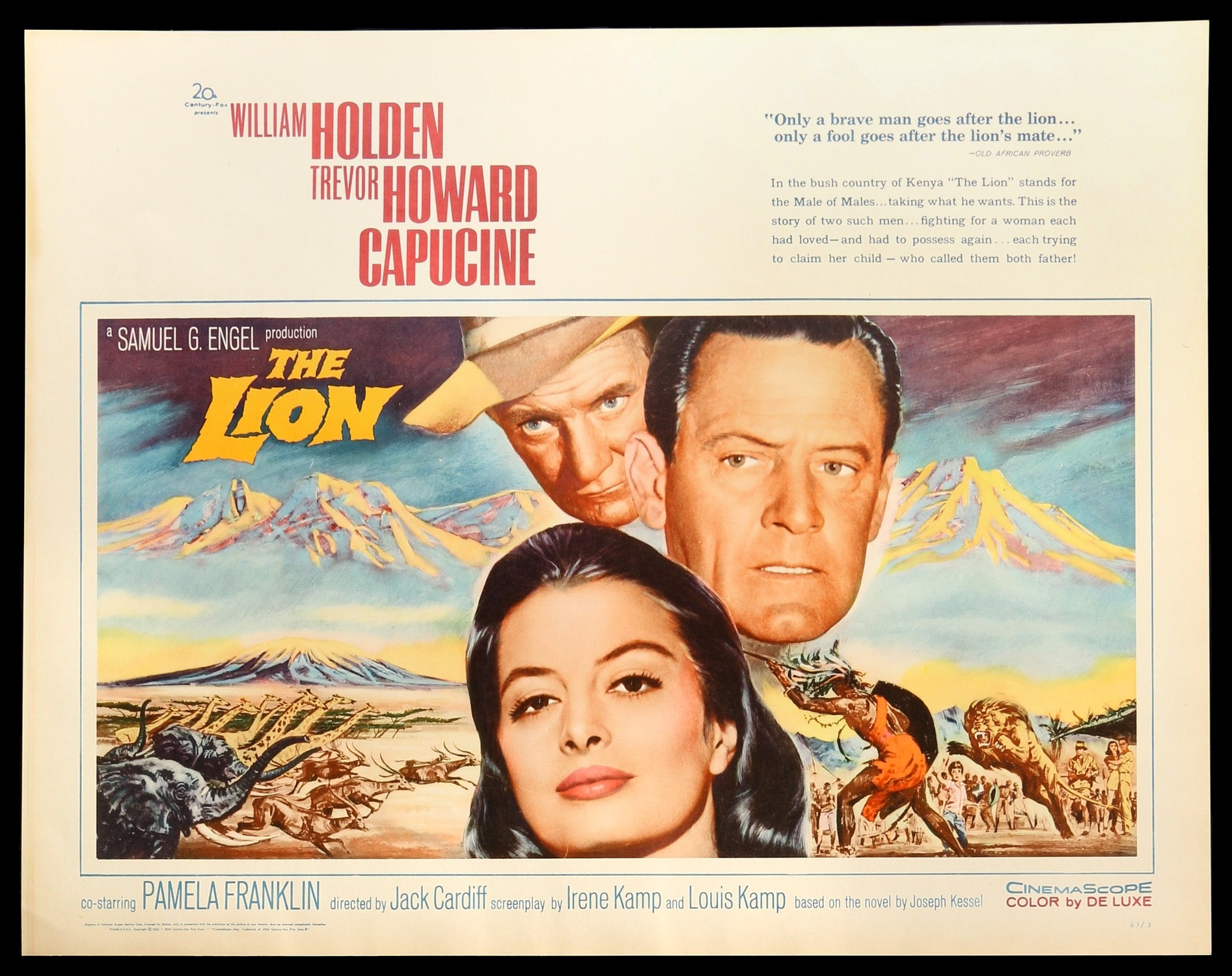 Lion (1962) original movie poster for sale at Originalfilmart