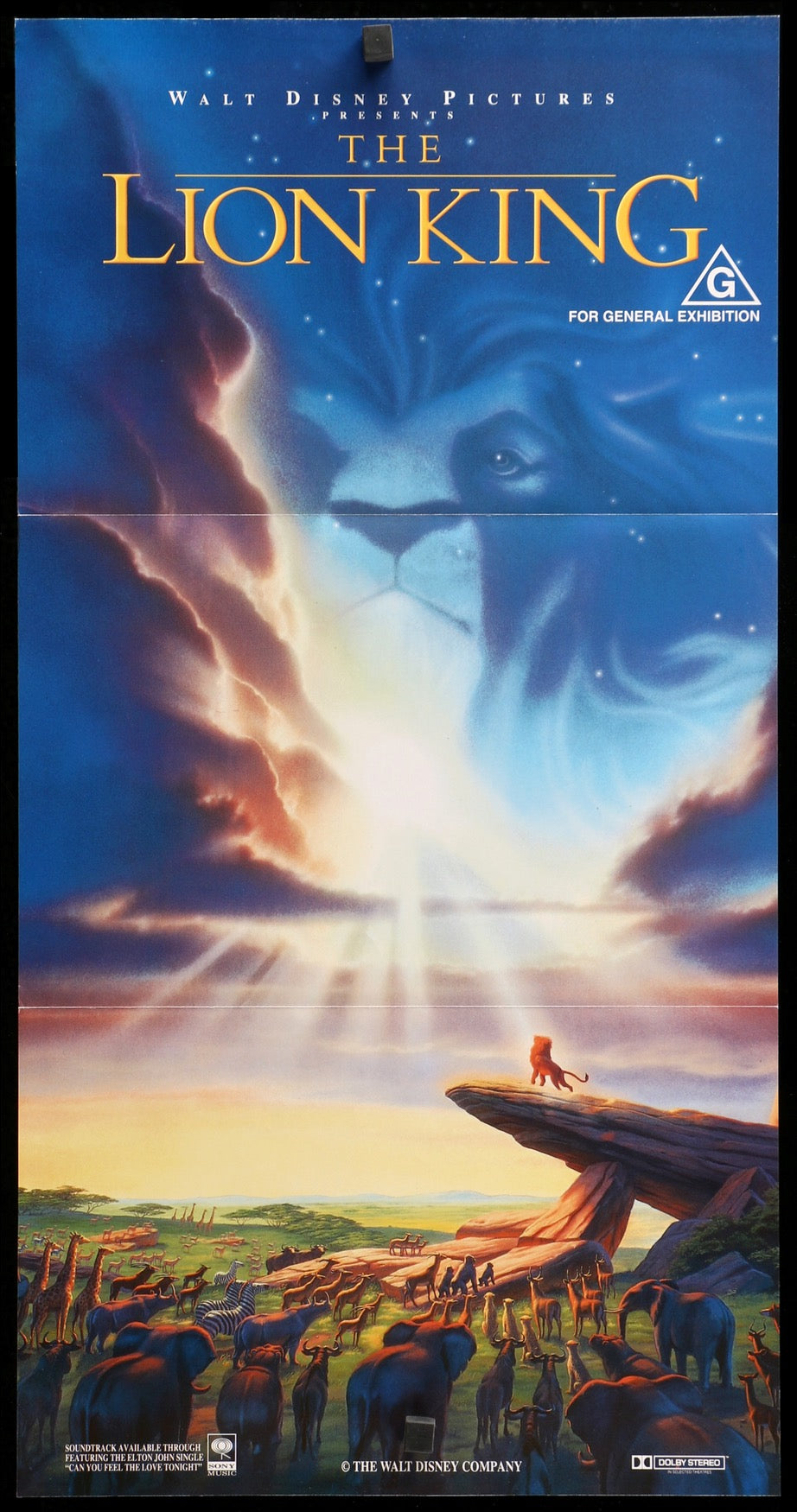 Lion King (1994) original movie poster for sale at Originalfilmart