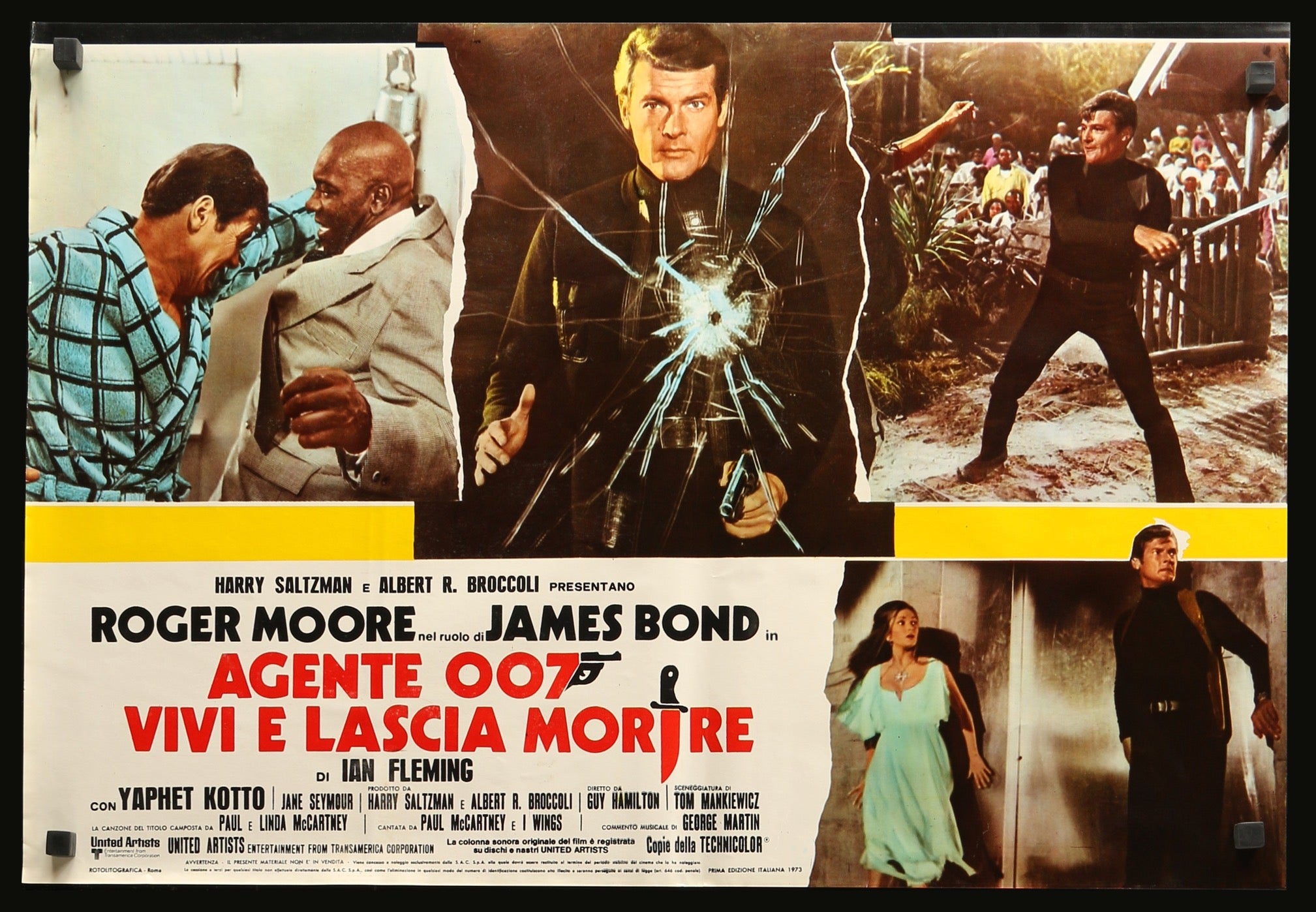 Live and Let Die (1973) original movie poster for sale at Originalfilmart