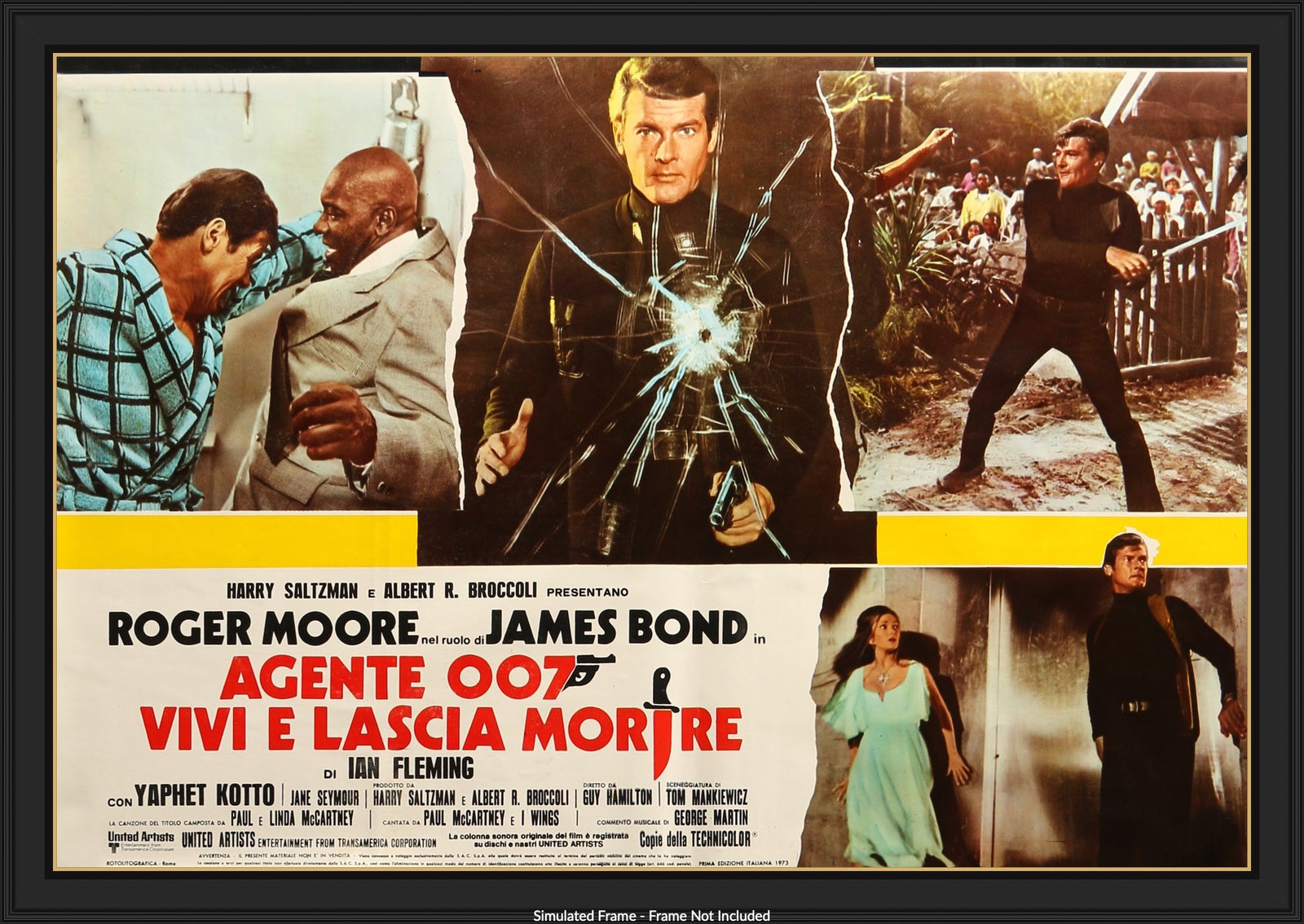 Live and Let Die (1973) original movie poster for sale at Originalfilmart