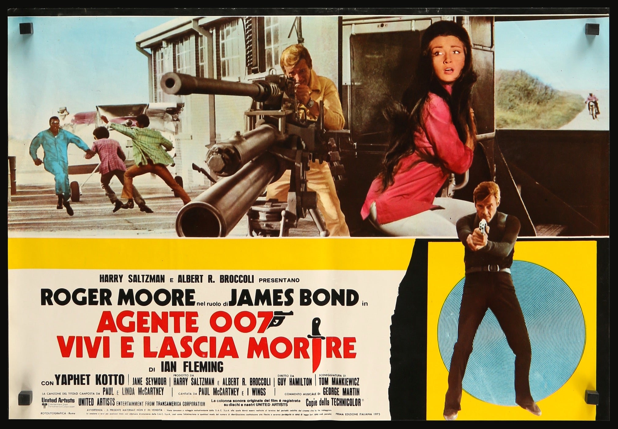 Live and Let Die (1973) original movie poster for sale at Originalfilmart