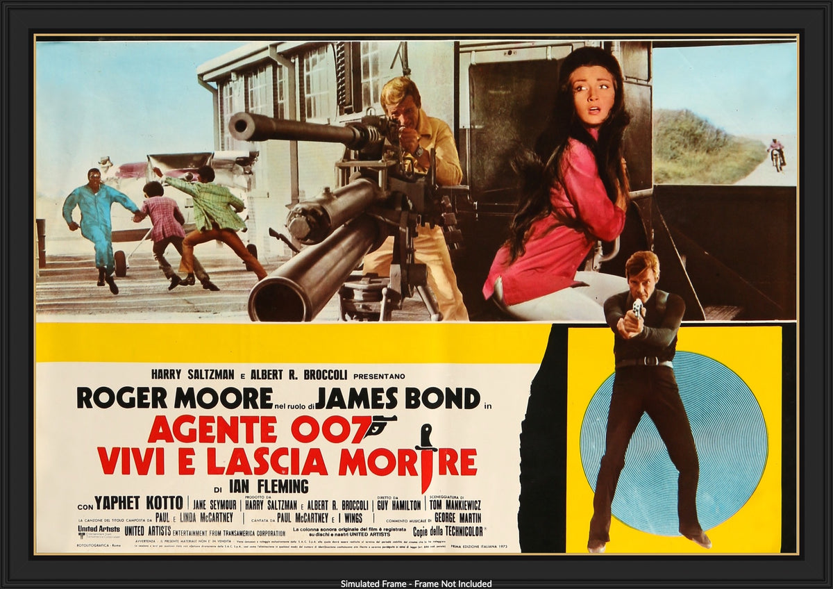 Live and Let Die (1973) original movie poster for sale at Originalfilmart