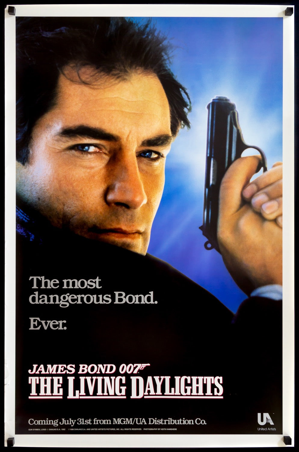 Living Daylights (1987) original movie poster for sale at Originalfilmart