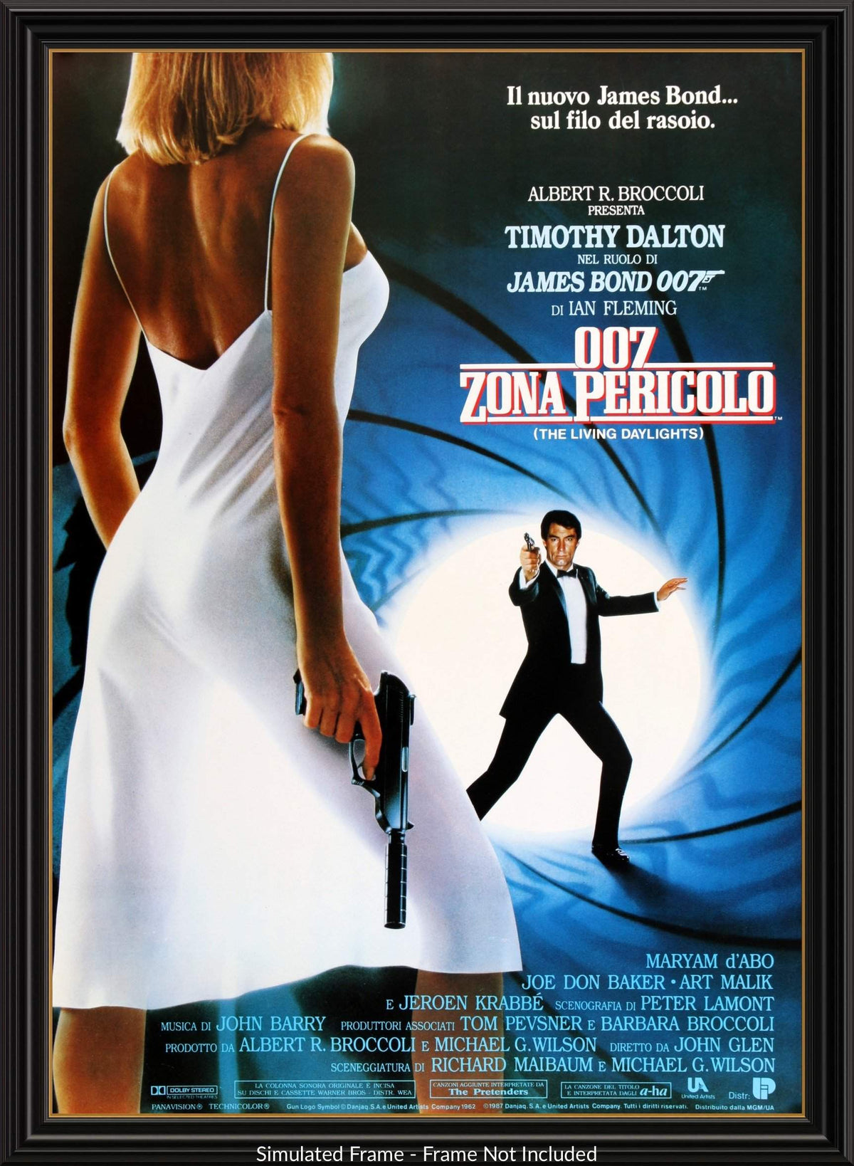 Living Daylights (1987) original movie poster for sale at Originalfilmart