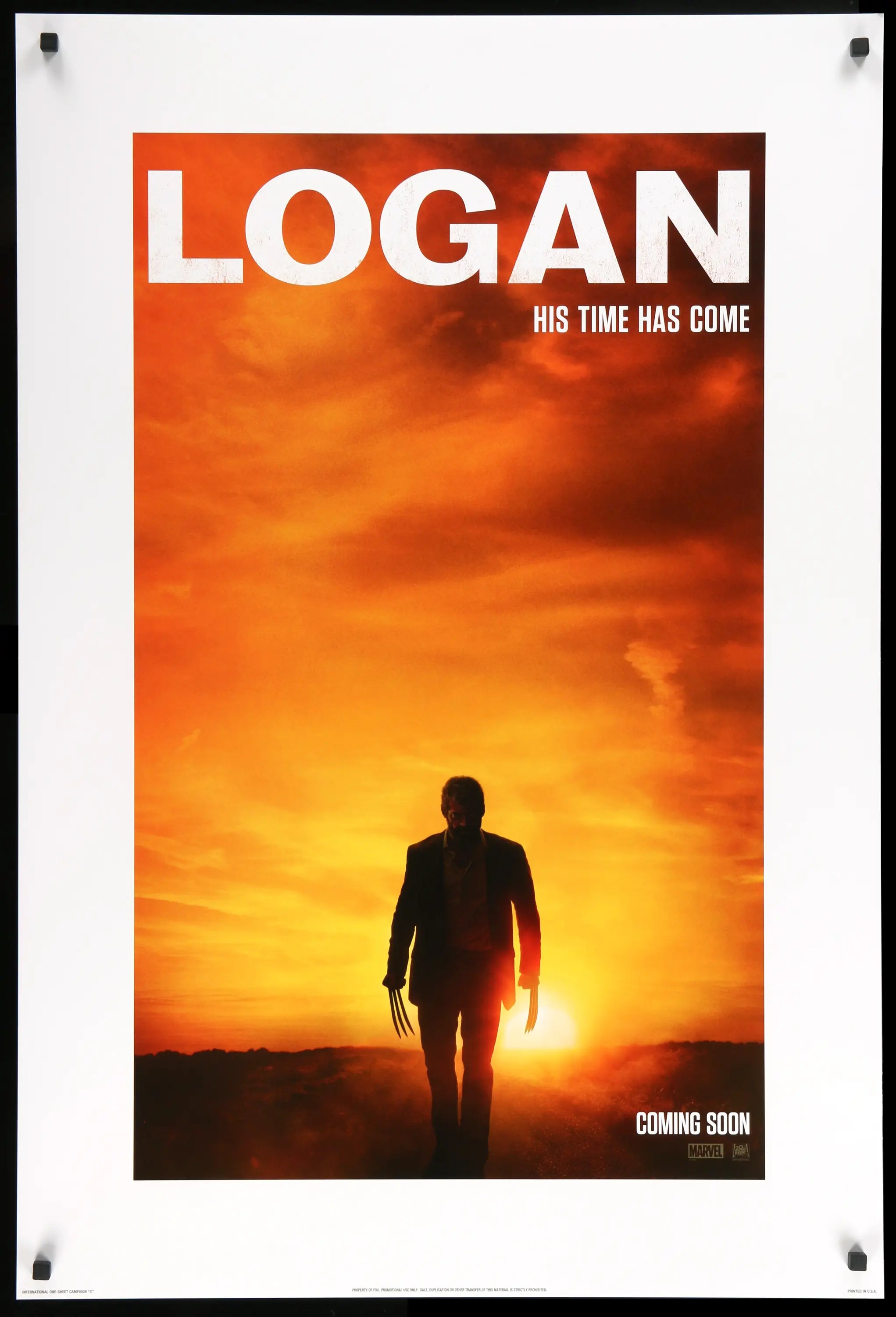 Logan (2017) original movie poster for sale at Originalfilmart