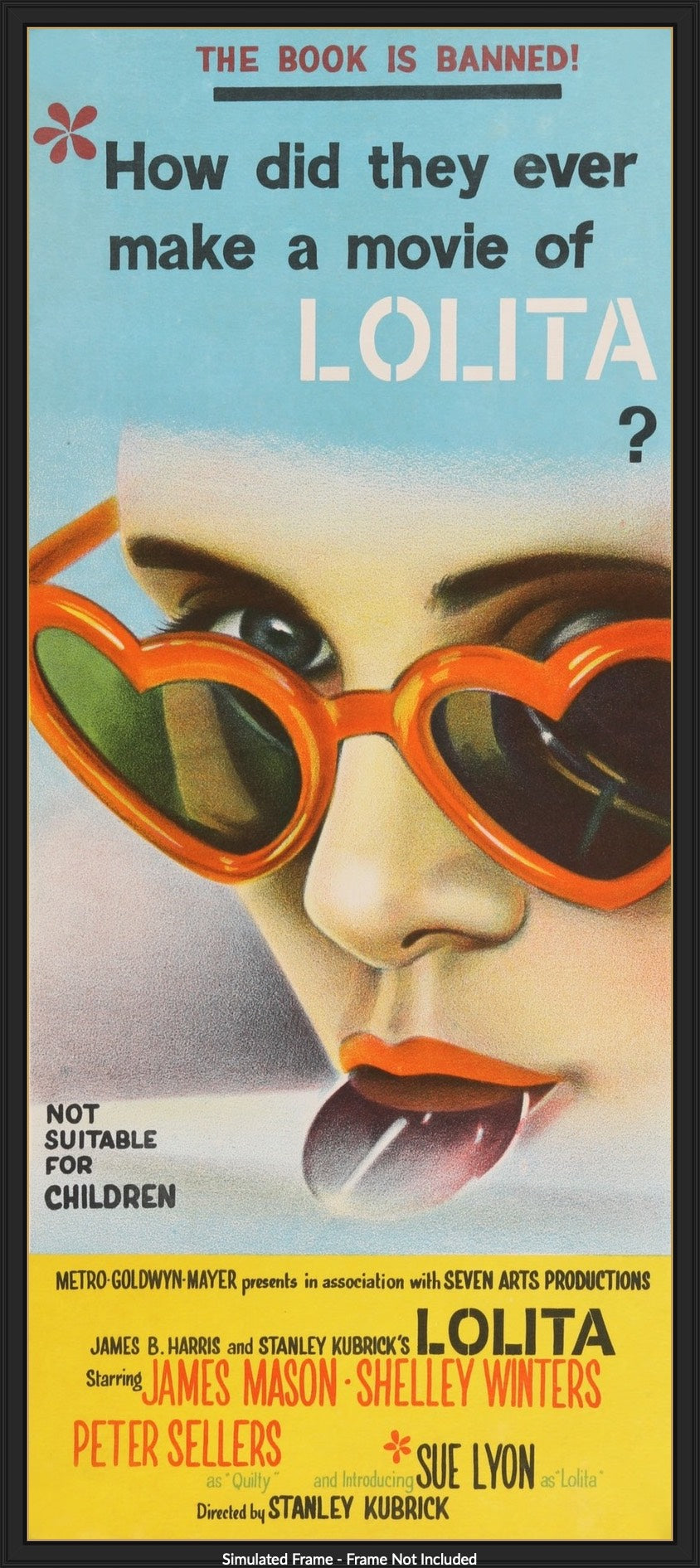 Lolita (1962) original movie poster for sale at Originalfilmart