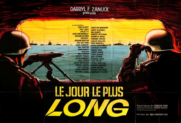 Longest Day (1962) original movie poster for sale at Originalfilmart