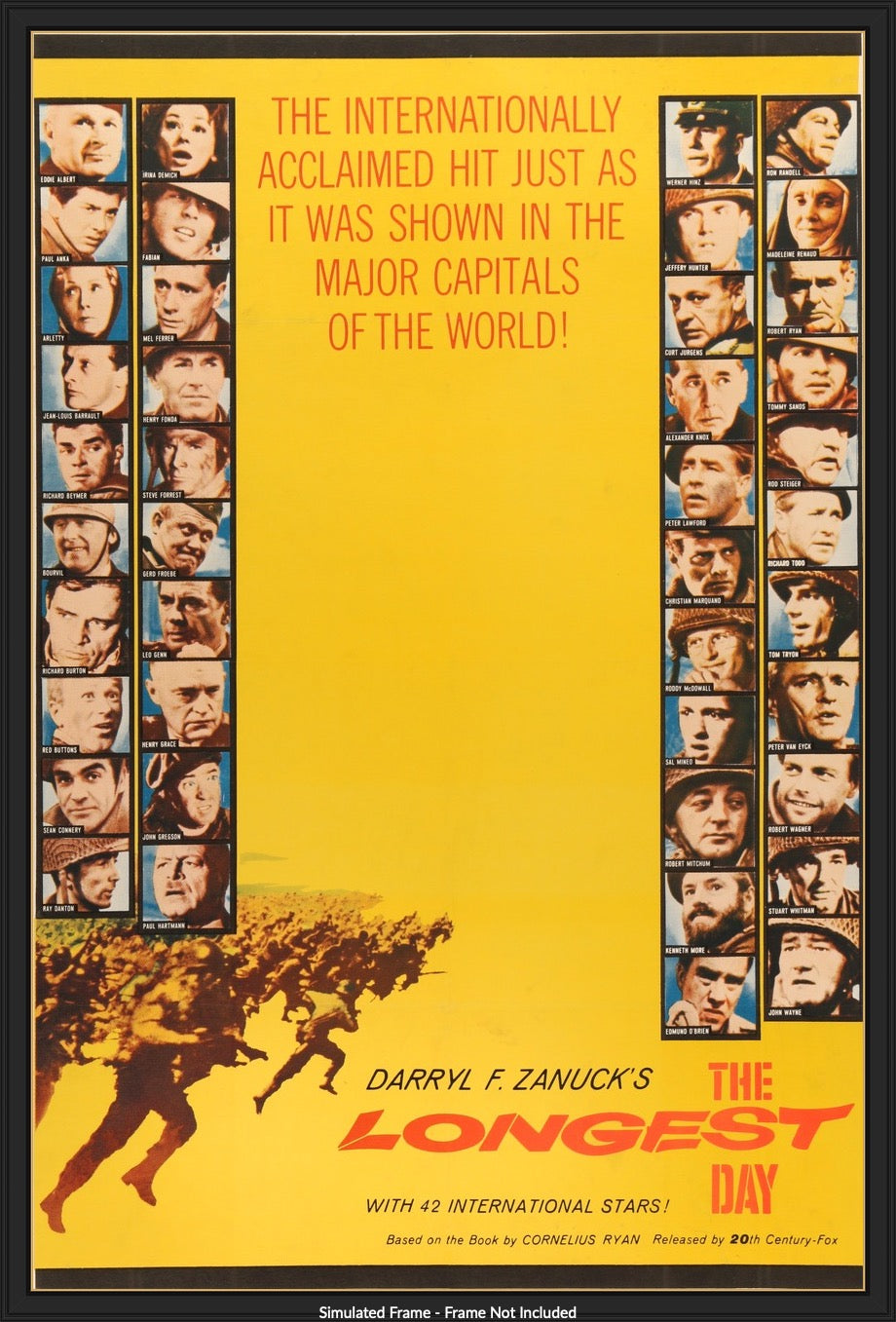 Longest Day (1962) original movie poster for sale at Originalfilmart