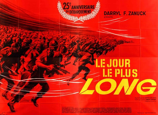Longest Day (1962) original movie poster for sale at Originalfilmart