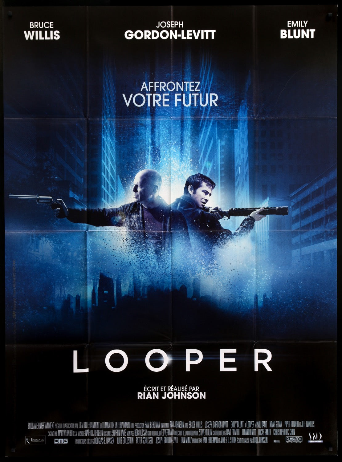 Looper (2012) original movie poster for sale at Originalfilmart