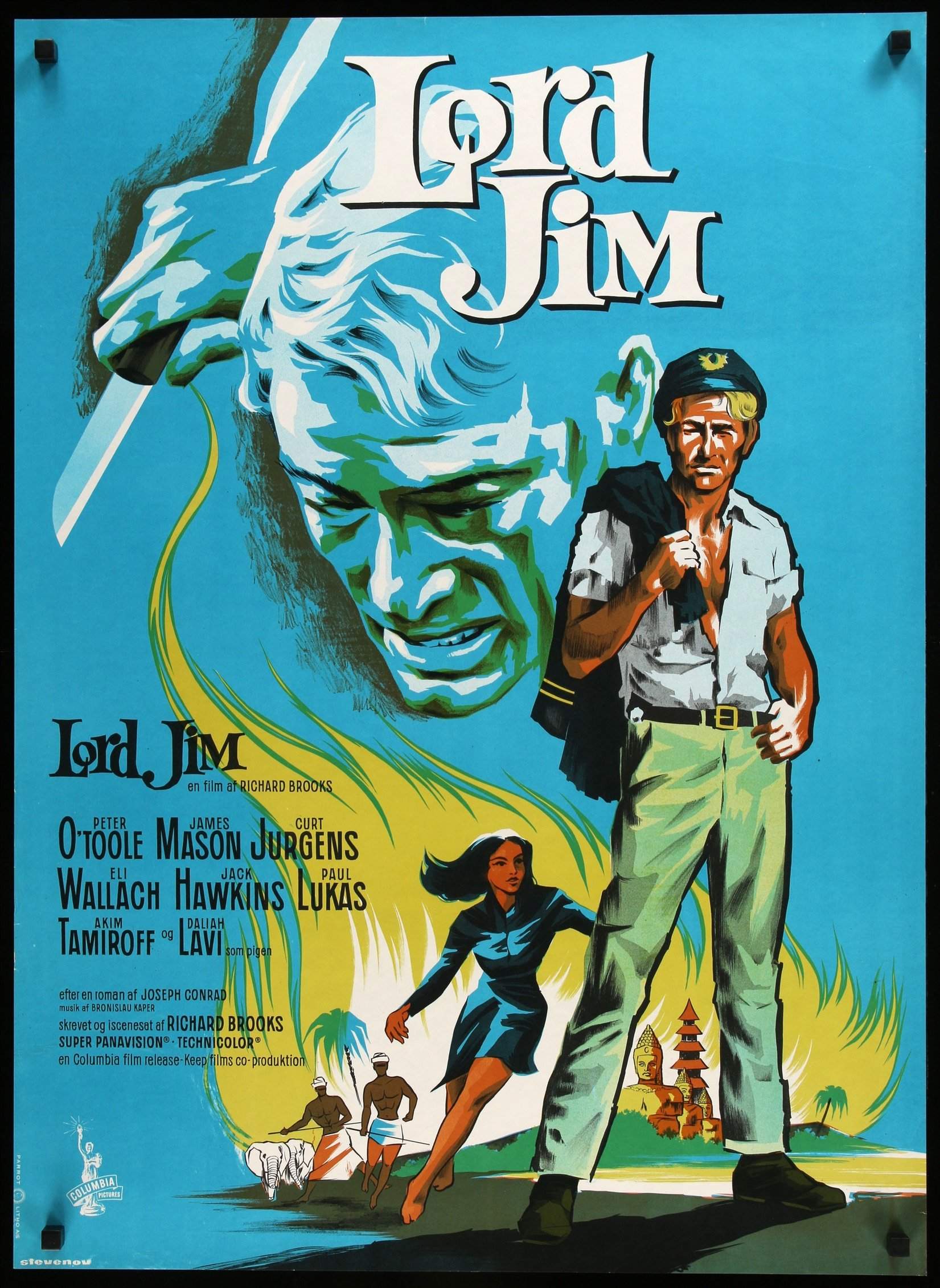 Lord Jim (1965) original movie poster for sale at Originalfilmart