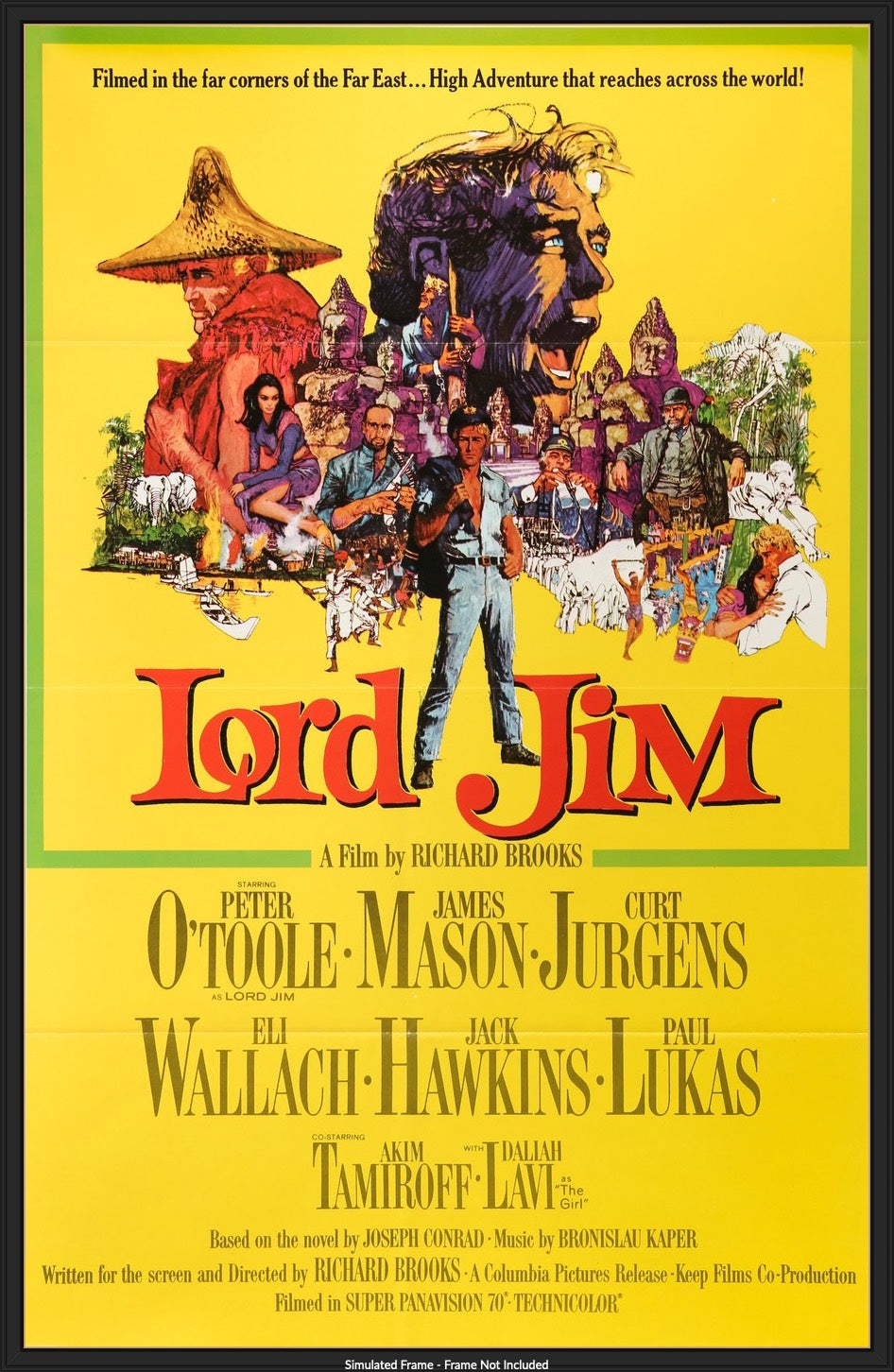 Lord Jim (1965) original movie poster for sale at Originalfilmart