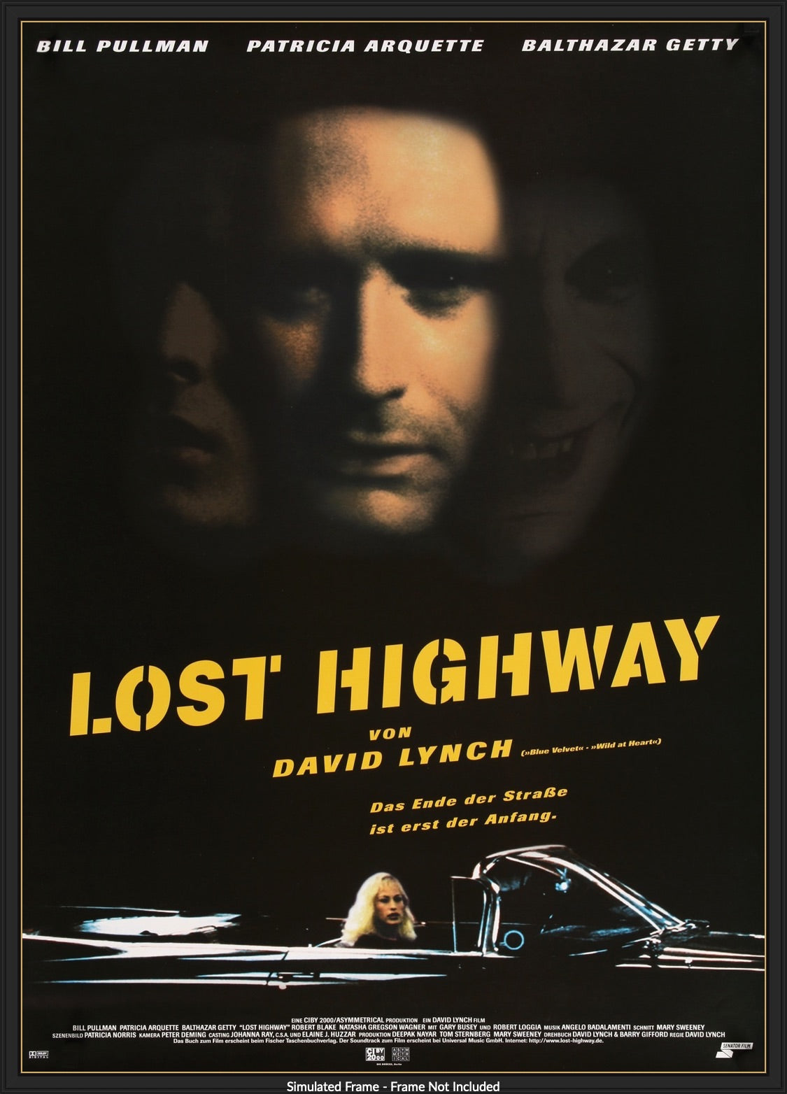 Lost Highway (1997) original movie poster for sale at Originalfilmart