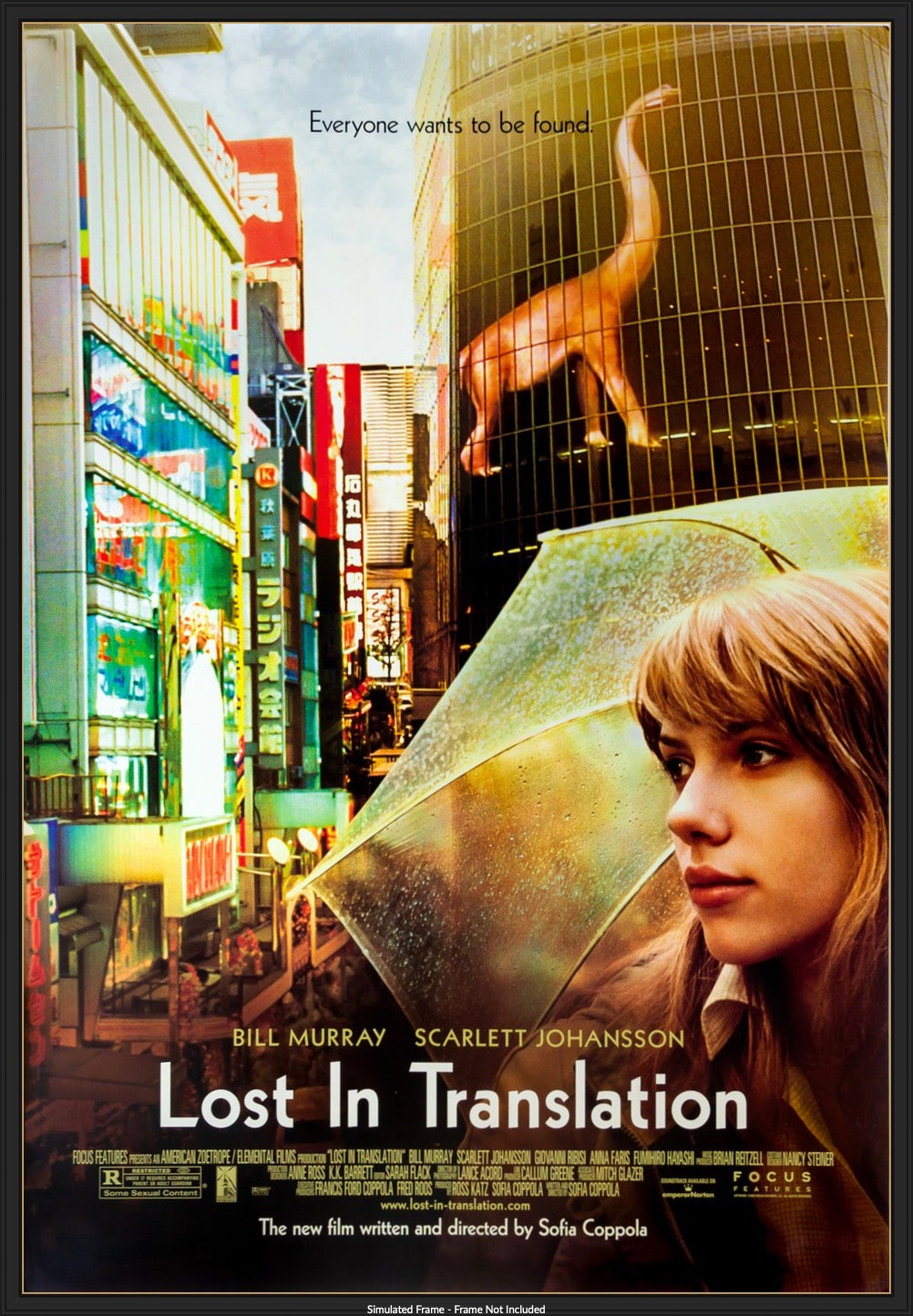 Lost in Translation (2003) original movie poster for sale at Originalfilmart