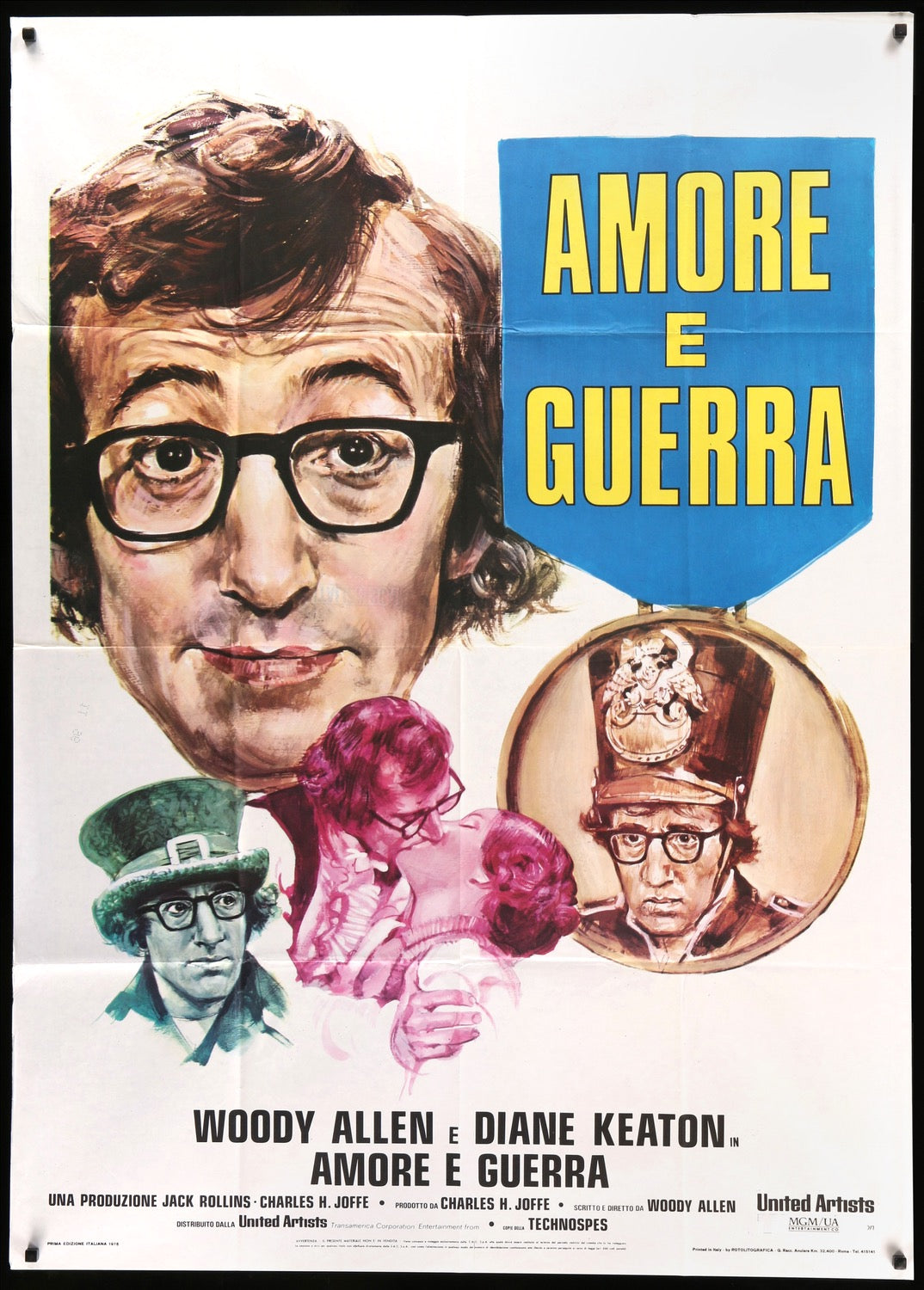 Love and Death (1975) original movie poster for sale at Originalfilmart