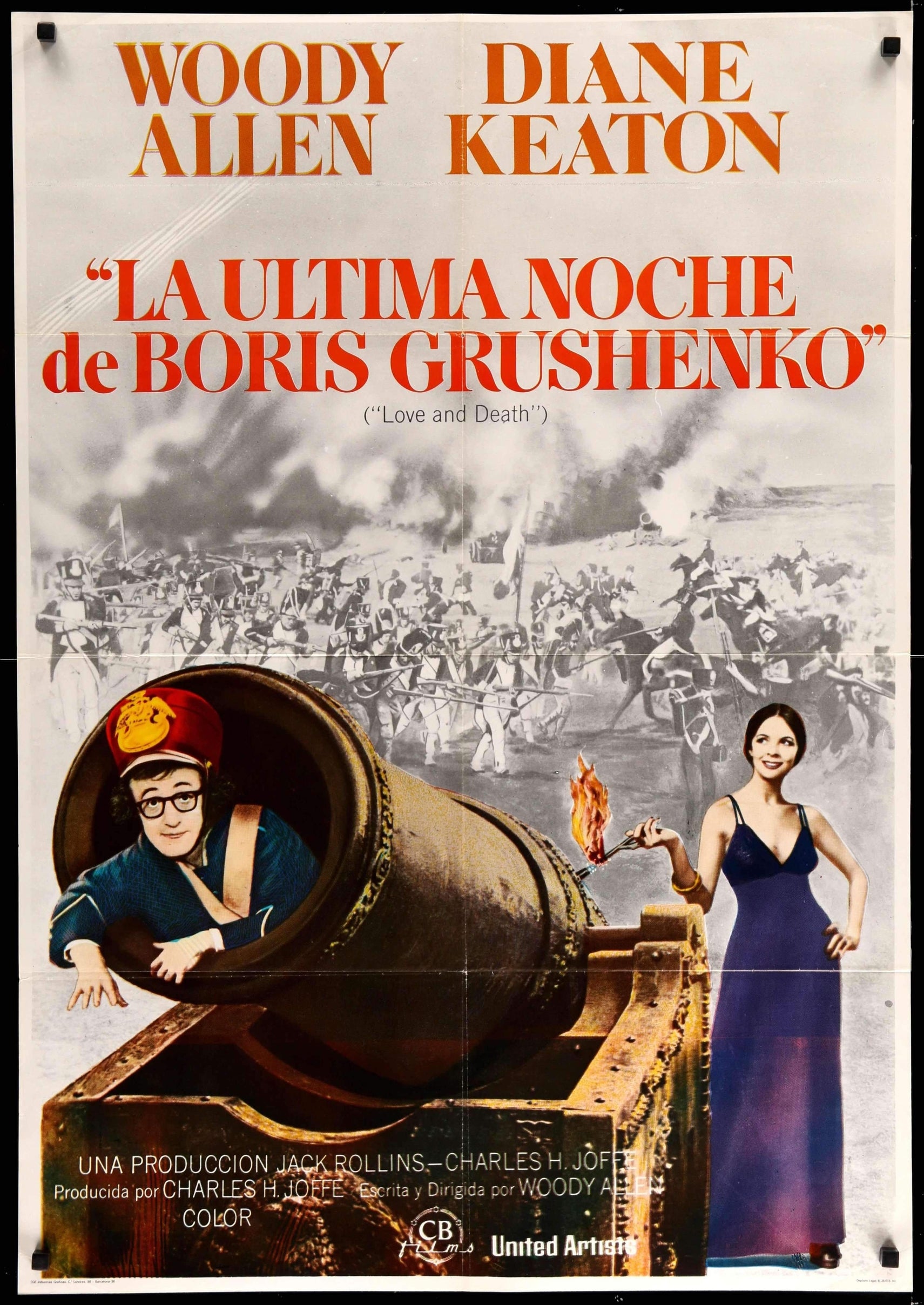 Love and Death (1975) original movie poster for sale at Originalfilmart
