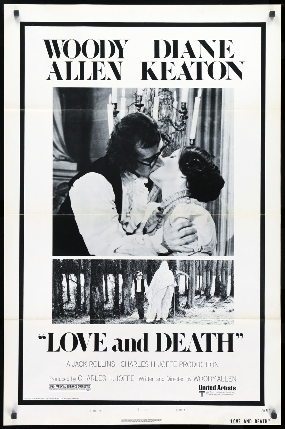 Love and Death (1975) original movie poster for sale at Originalfilmart