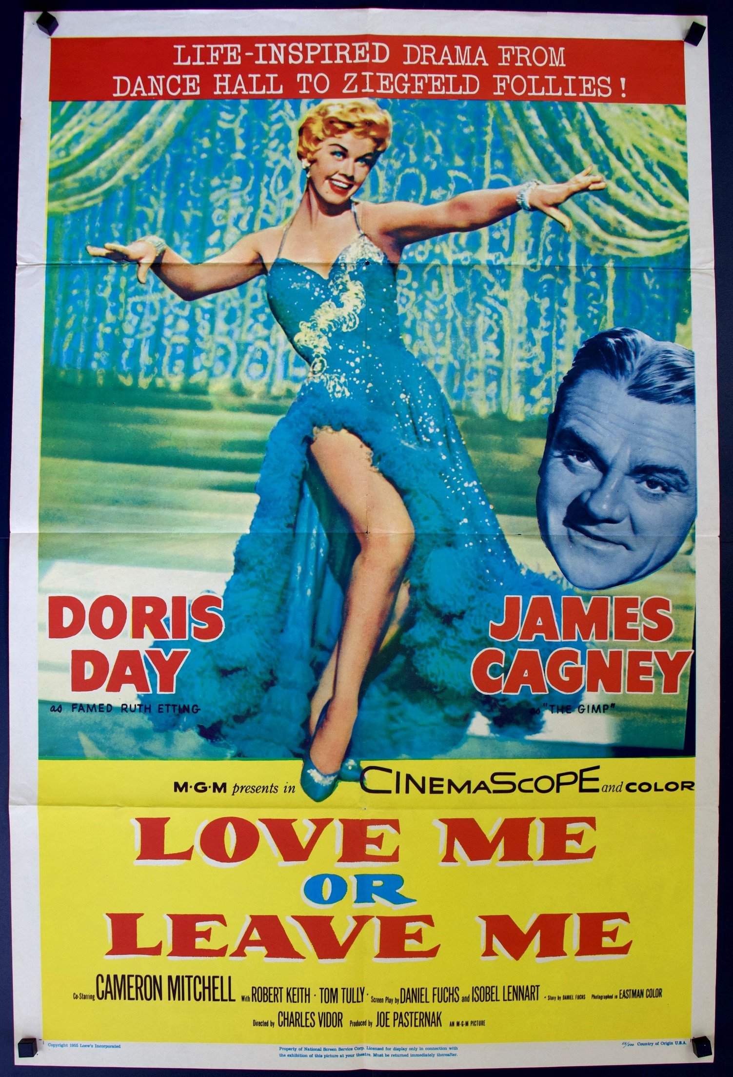 Love Me or Leave Me (1955) original movie poster for sale at Originalfilmart