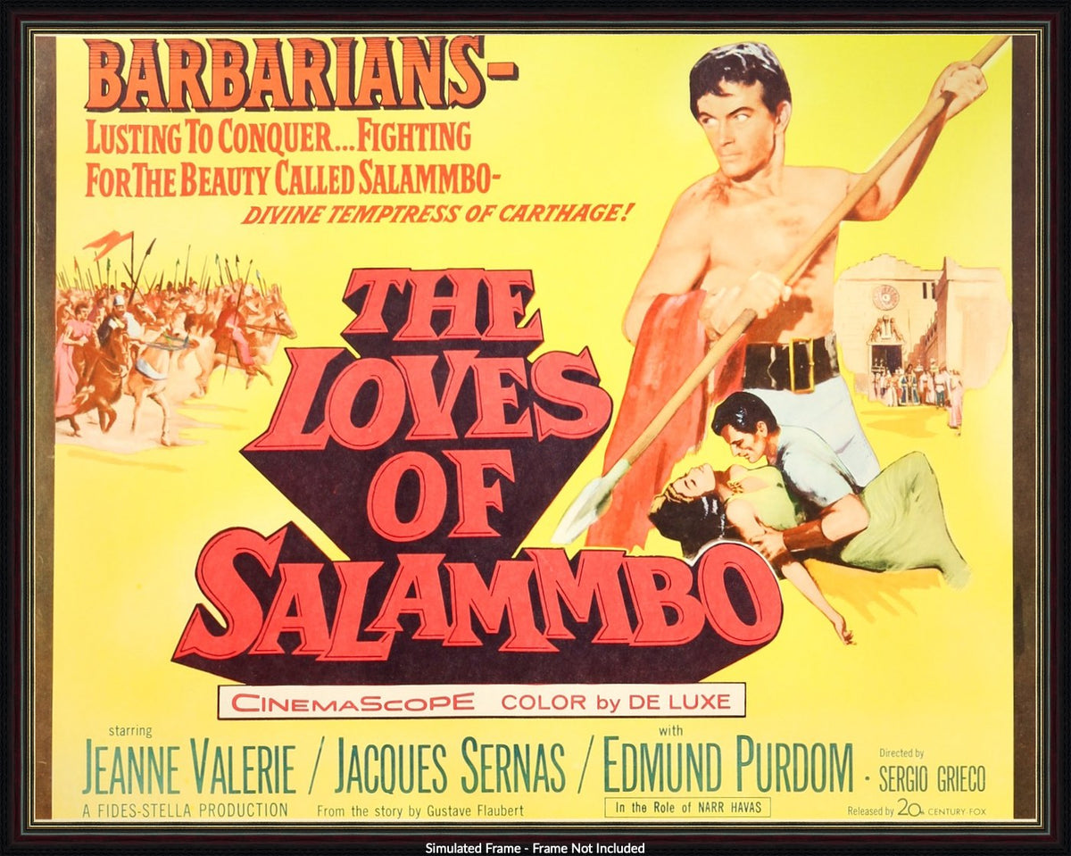 Loves of Salammbo (1960) original movie poster for sale at Originalfilmart