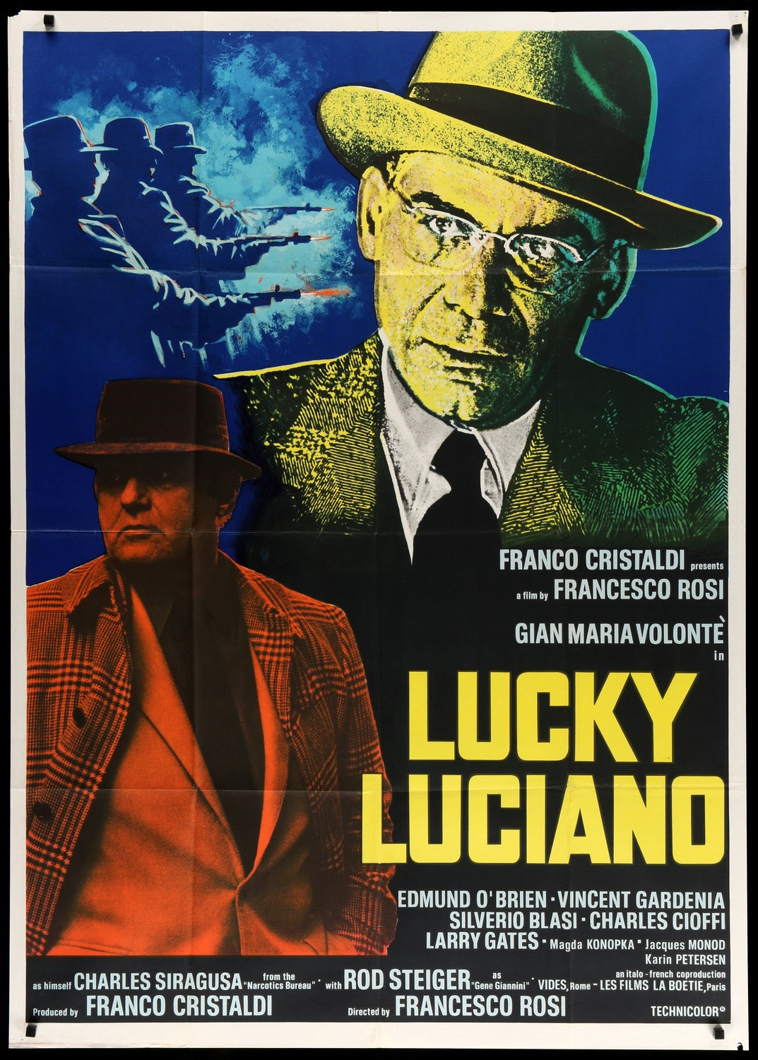 Lucky Luciano (1973) original movie poster for sale at Originalfilmart