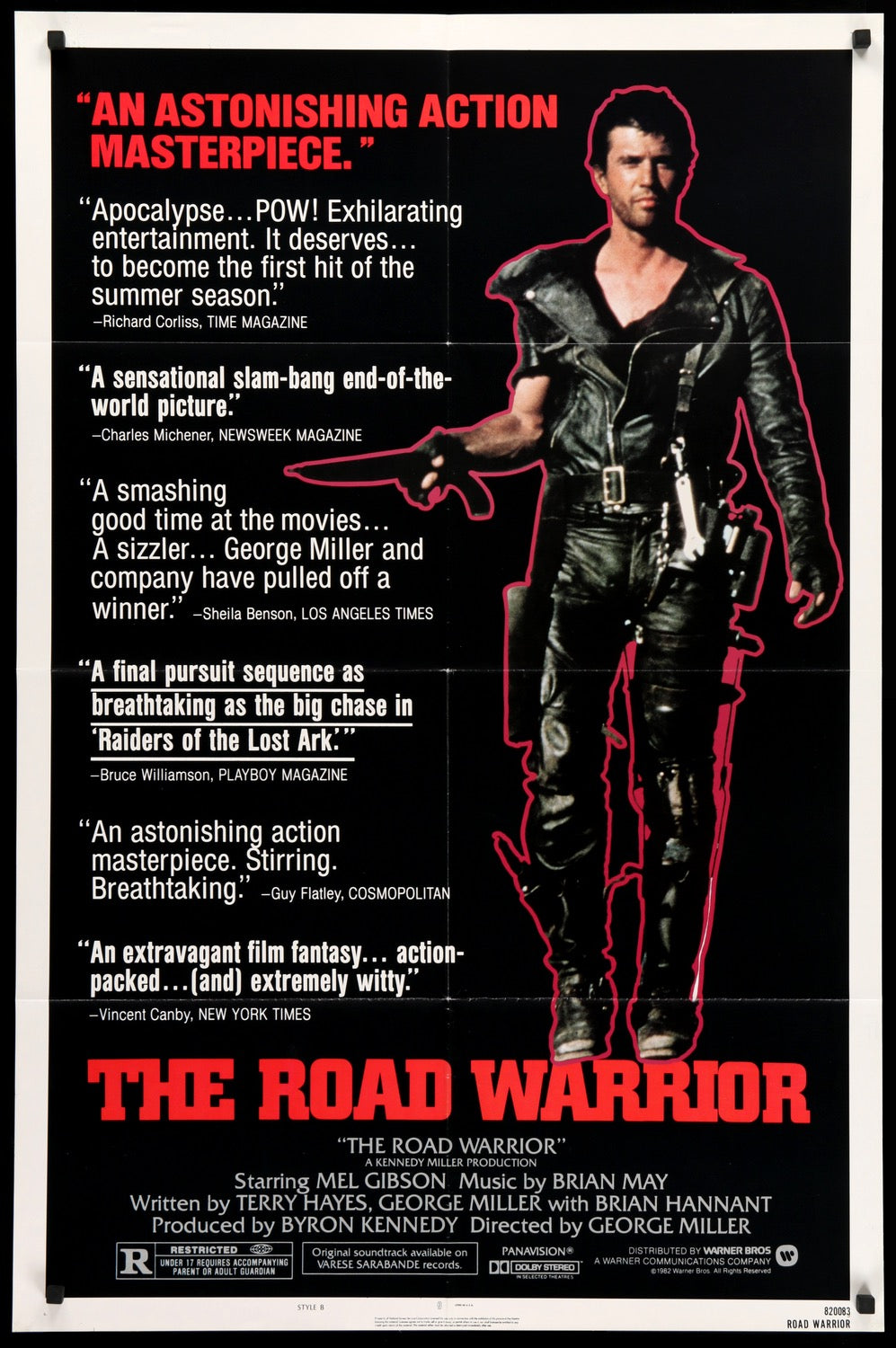 Mad Max 2: The Road Warrior (1981) original movie poster for sale at Originalfilmart