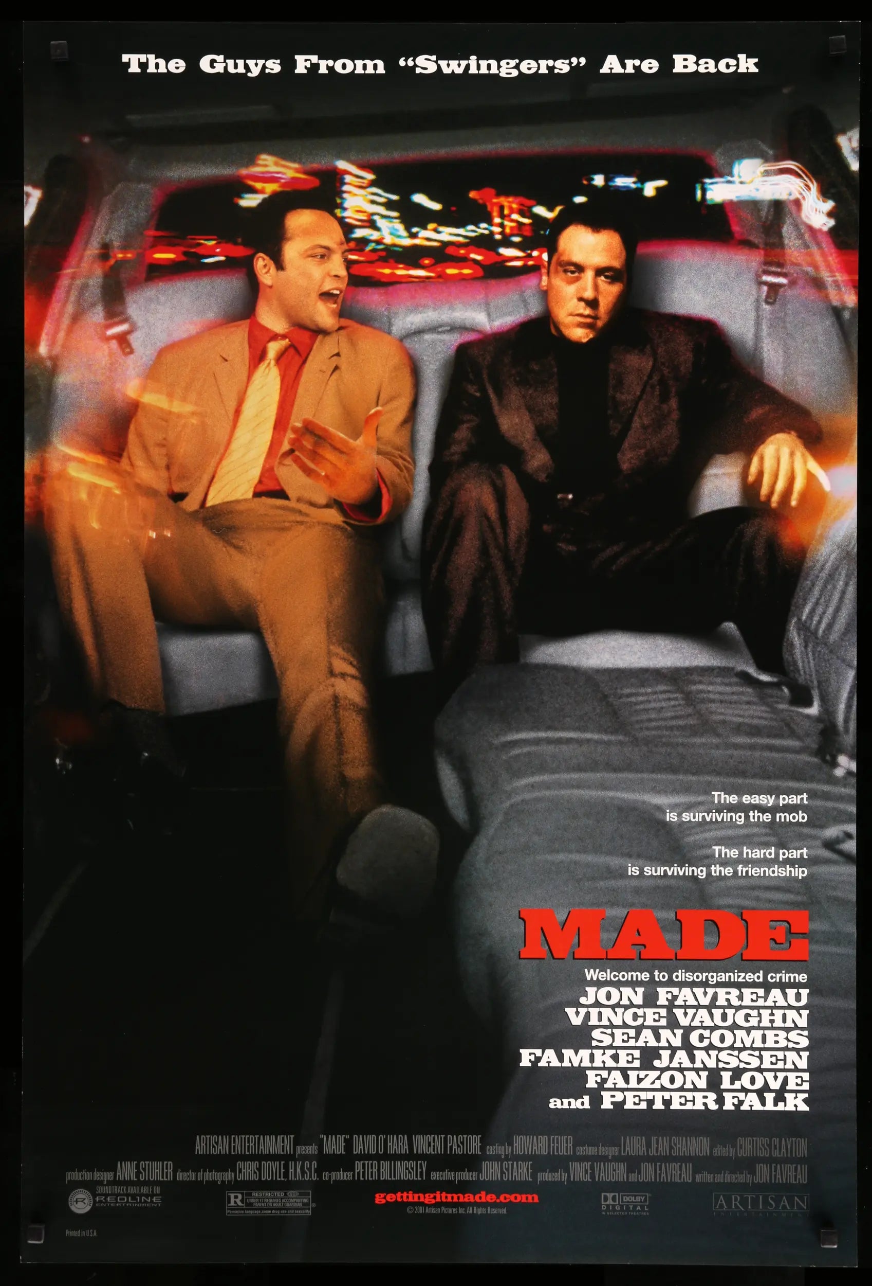 Made (2001) original movie poster for sale at Originalfilmart