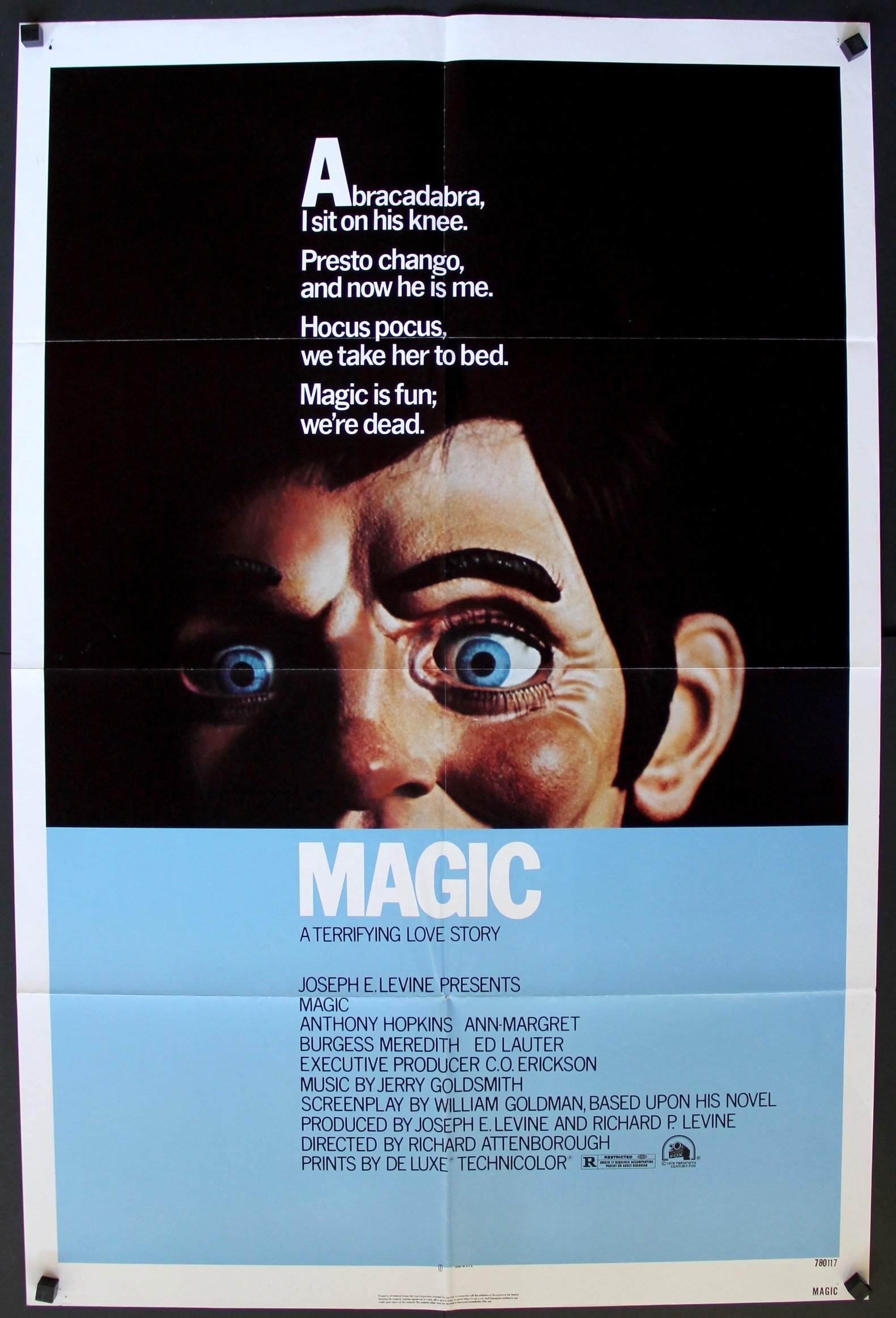 Magic (1978) original movie poster for sale at Originalfilmart