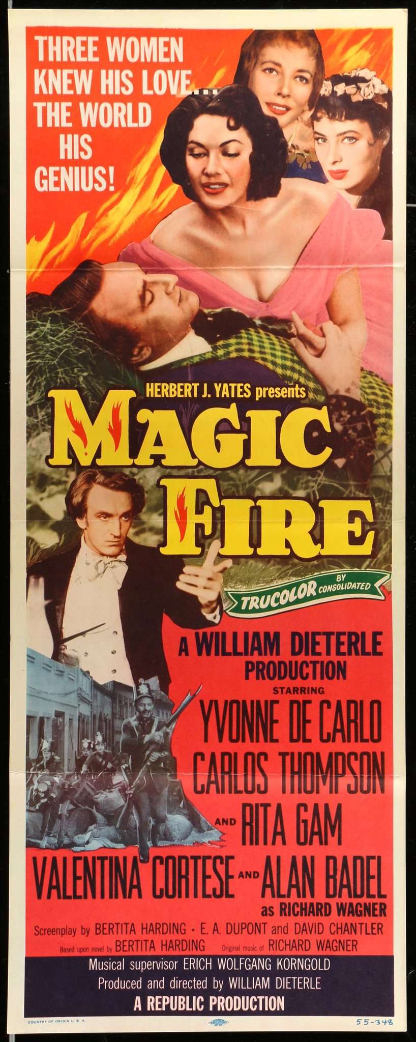 Magic Fire (1955) original movie poster for sale at Originalfilmart