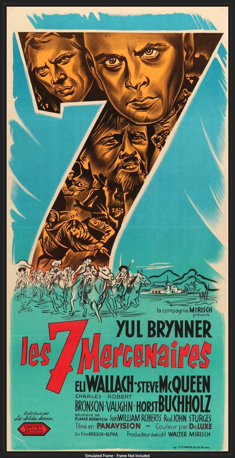 Magnificent Seven (1960) original movie poster for sale at Originalfilmart