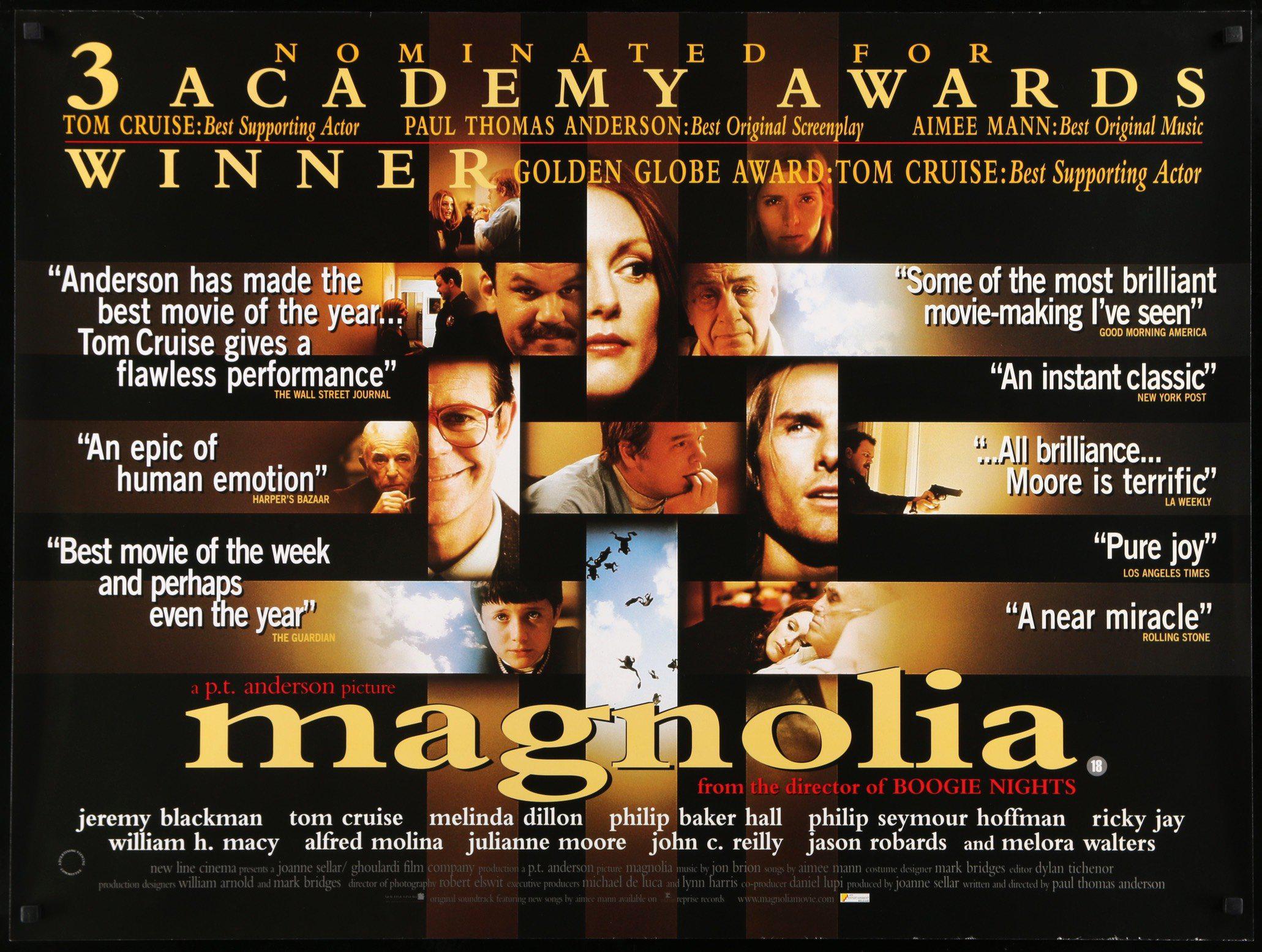 Magnolia (1999) original movie poster for sale at Originalfilmart