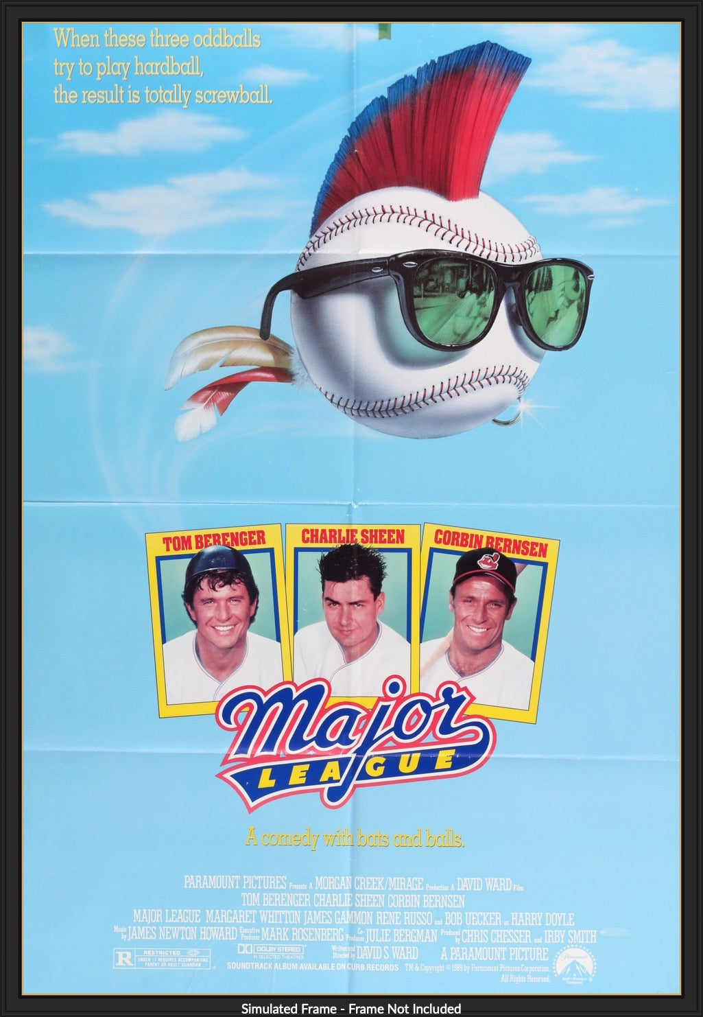 Major League (1989) original movie poster for sale at Originalfilmart
