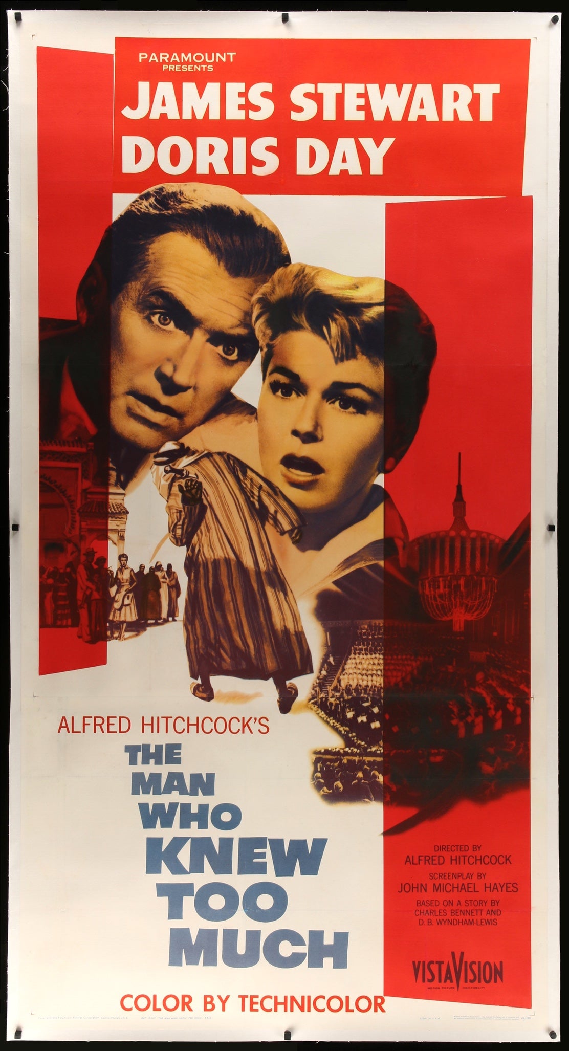 Man Who Knew Too Much (1956) original movie poster for sale at Originalfilmart