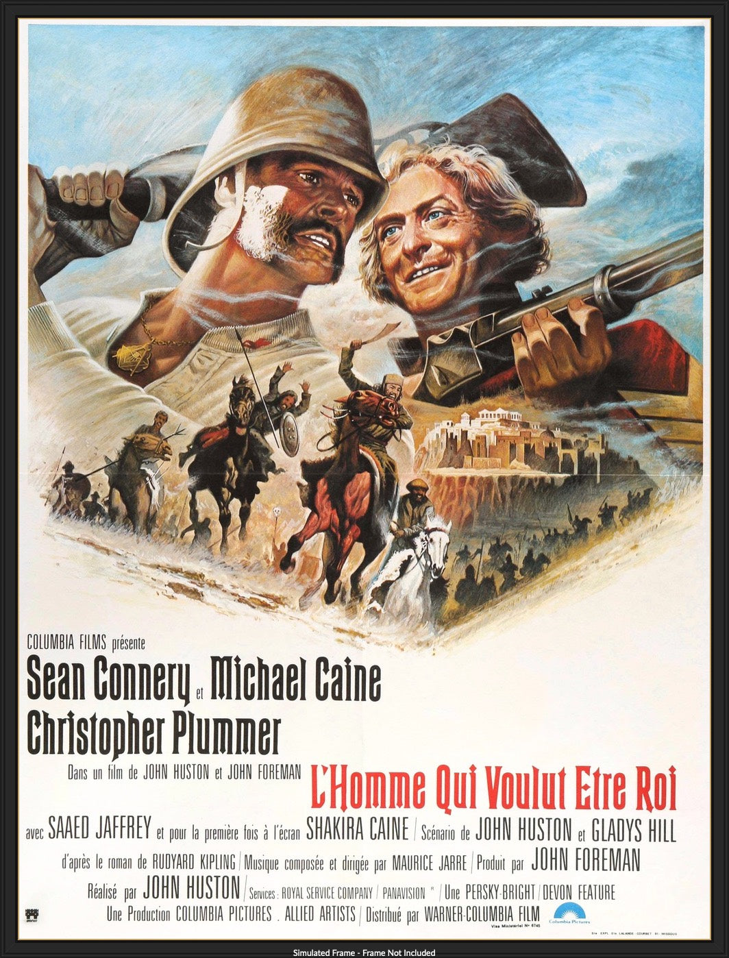 Man Who Would Be King (1975) original movie poster for sale at Originalfilmart