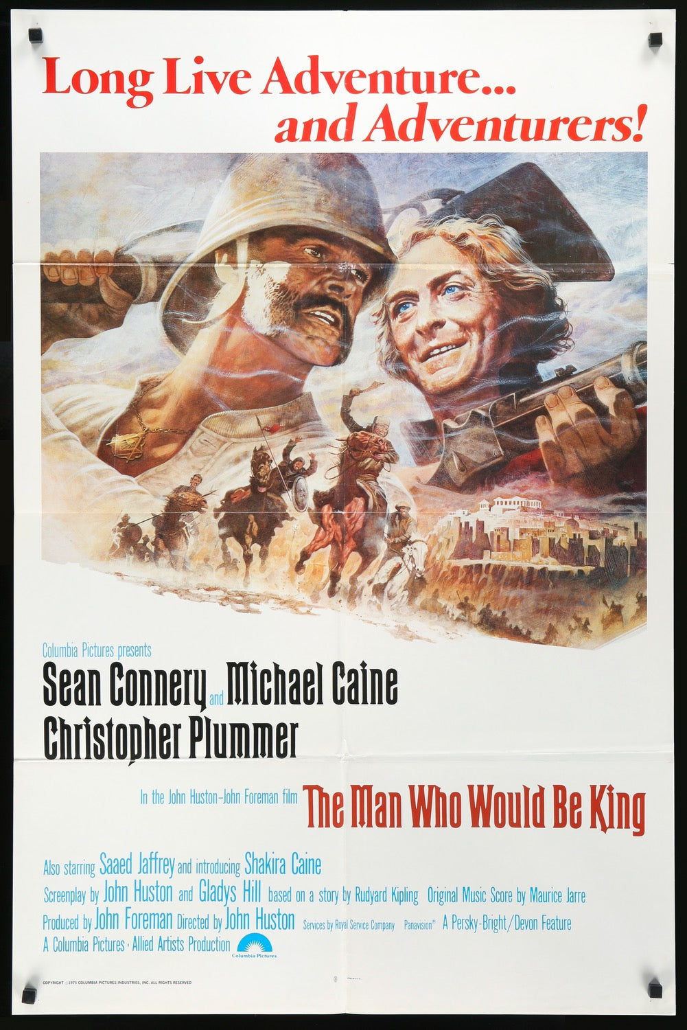 Man Who Would Be King (1975) original movie poster for sale at Originalfilmart