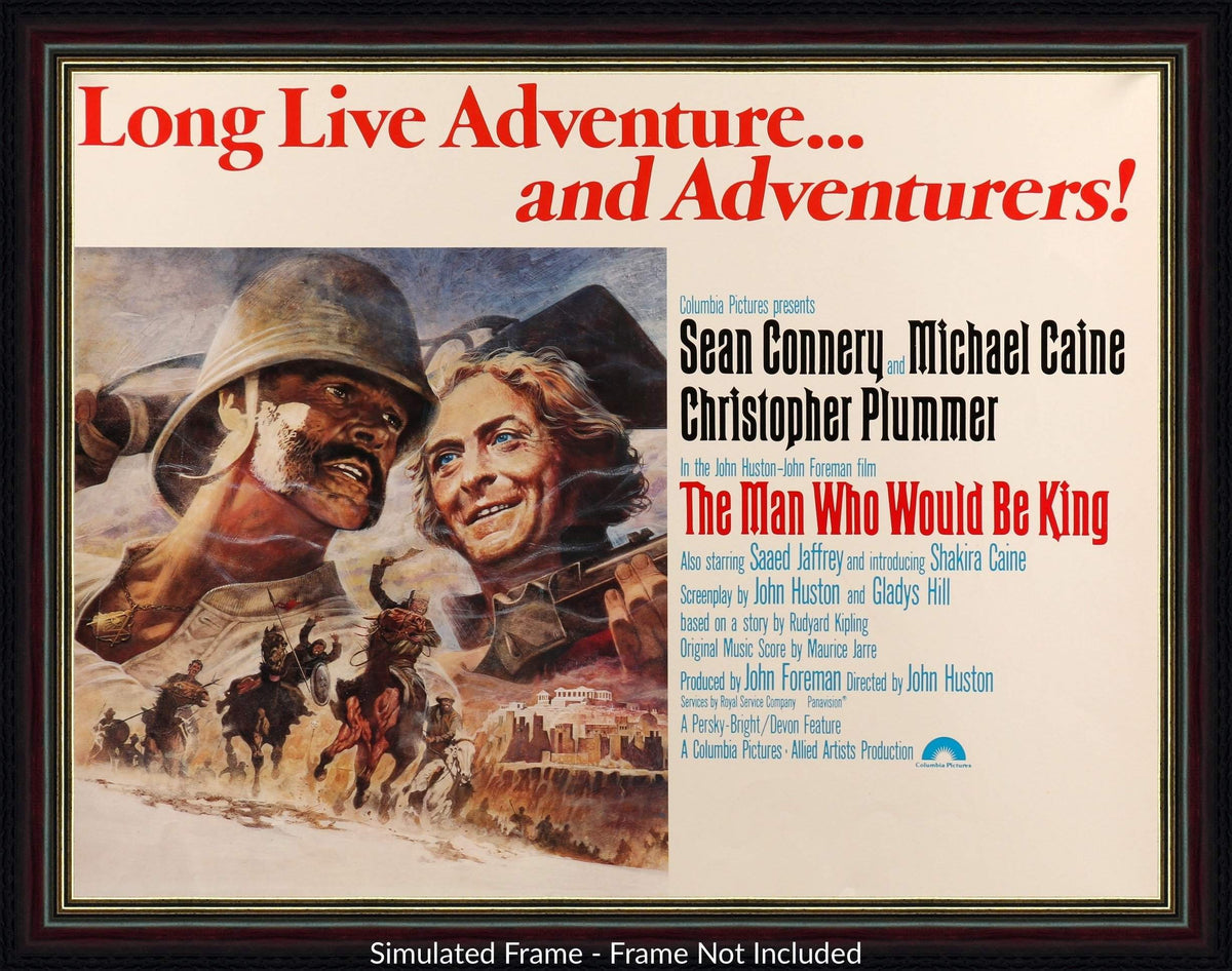 Man Who Would Be King (1975) original movie poster for sale at Originalfilmart