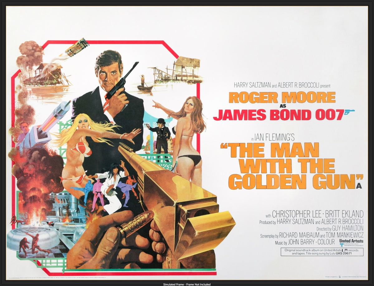 Man with the Golden Gun (1974) original movie poster for sale at Originalfilmart