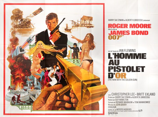 Man with the Golden Gun (1974) original movie poster for sale at Originalfilmart