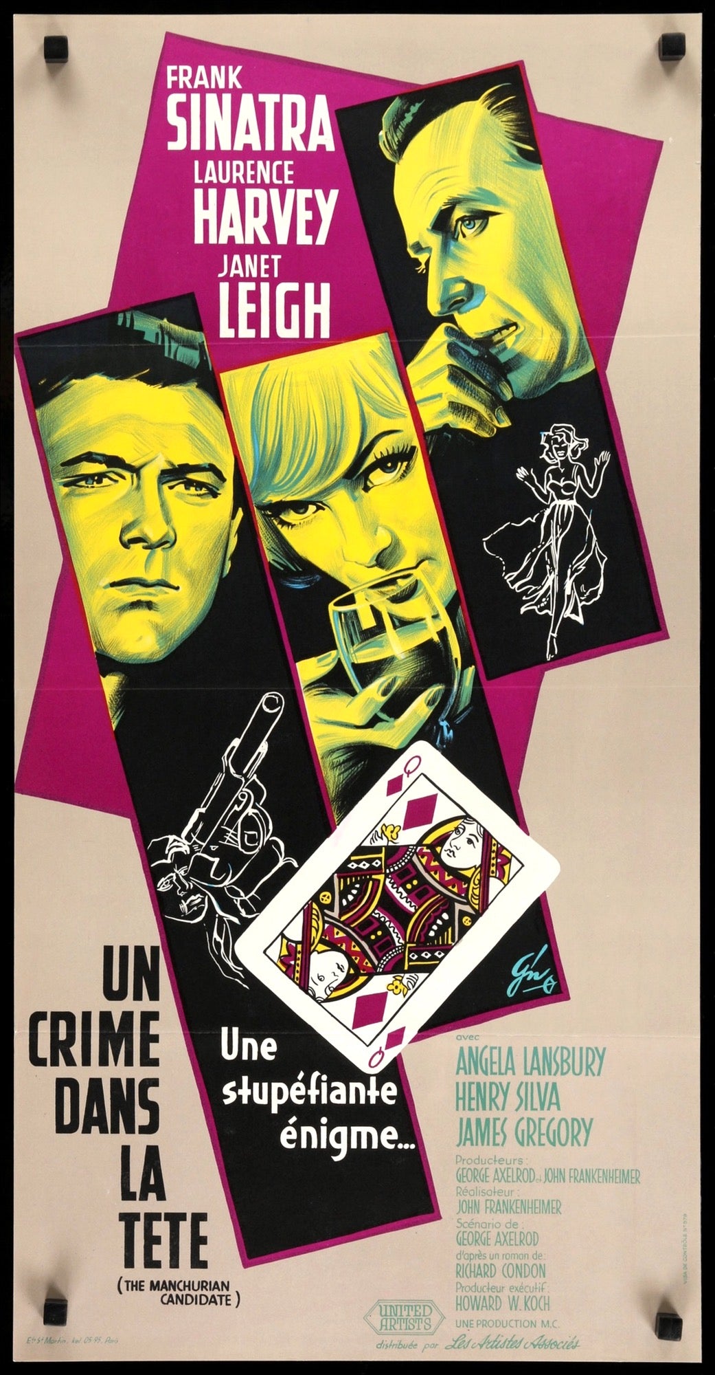 Manchurian Candidate (1962) original movie poster for sale at Originalfilmart
