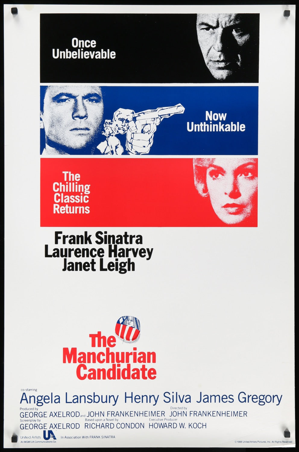 Manchurian Candidate (1962) original movie poster for sale at Originalfilmart