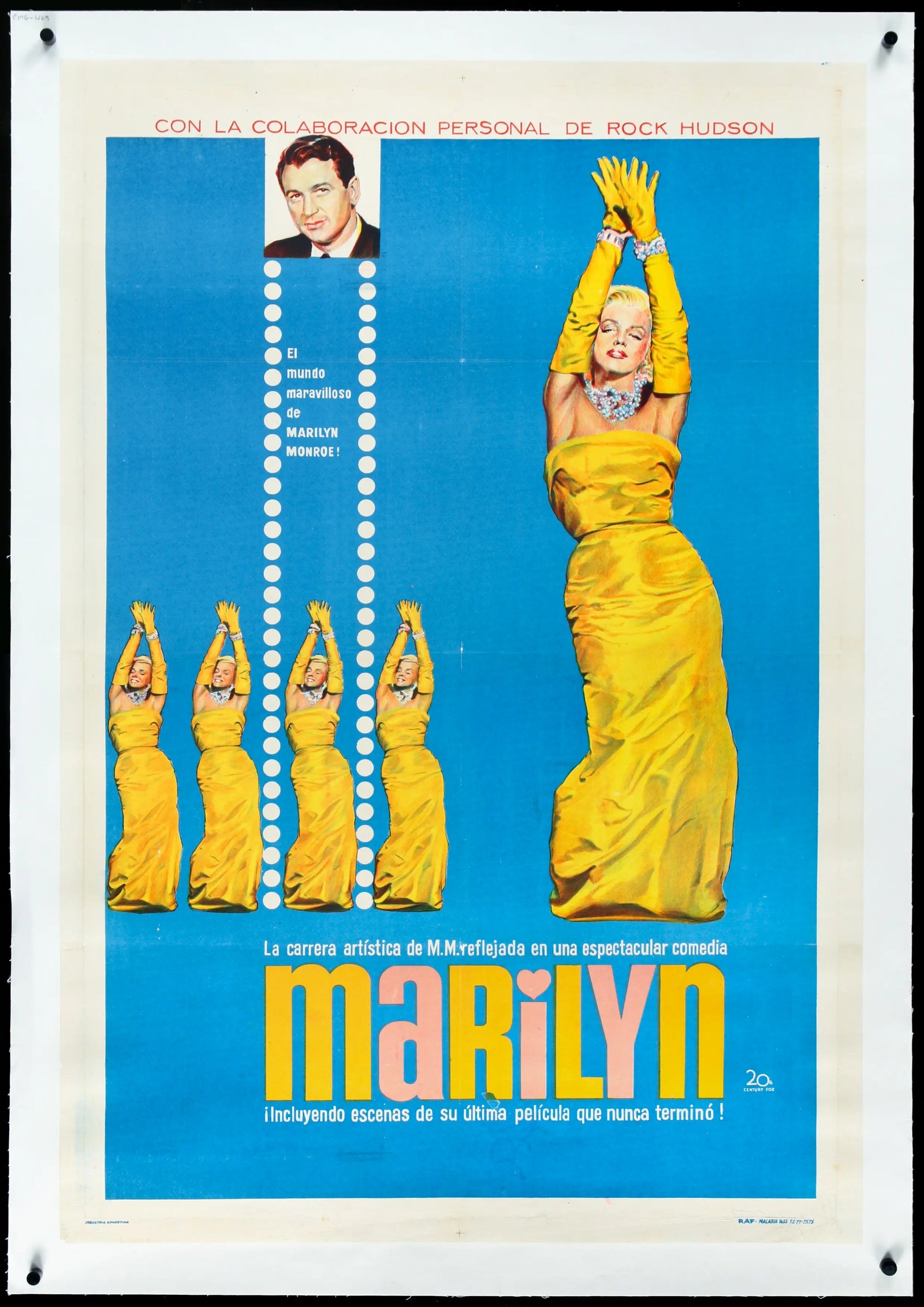 Marilyn (1963) original movie poster for sale at Originalfilmart