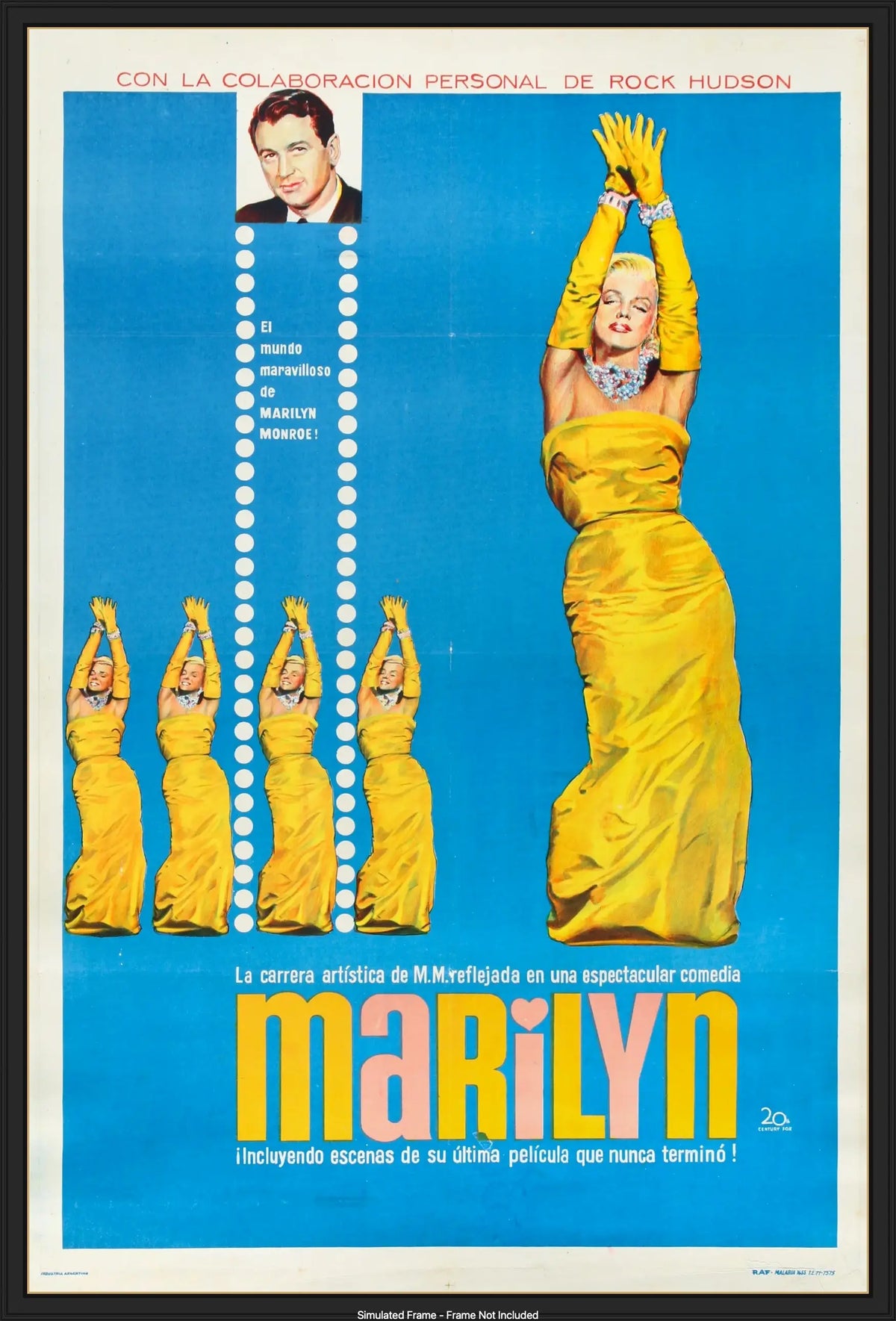 Marilyn (1963) original movie poster for sale at Originalfilmart
