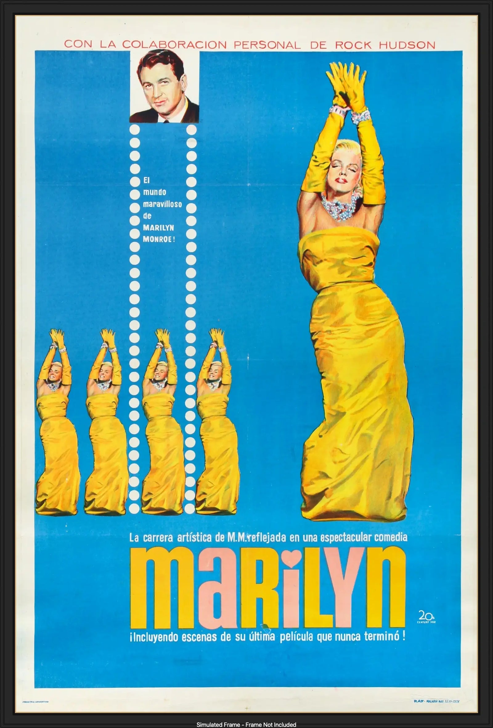 Marilyn (1963) original movie poster for sale at Originalfilmart