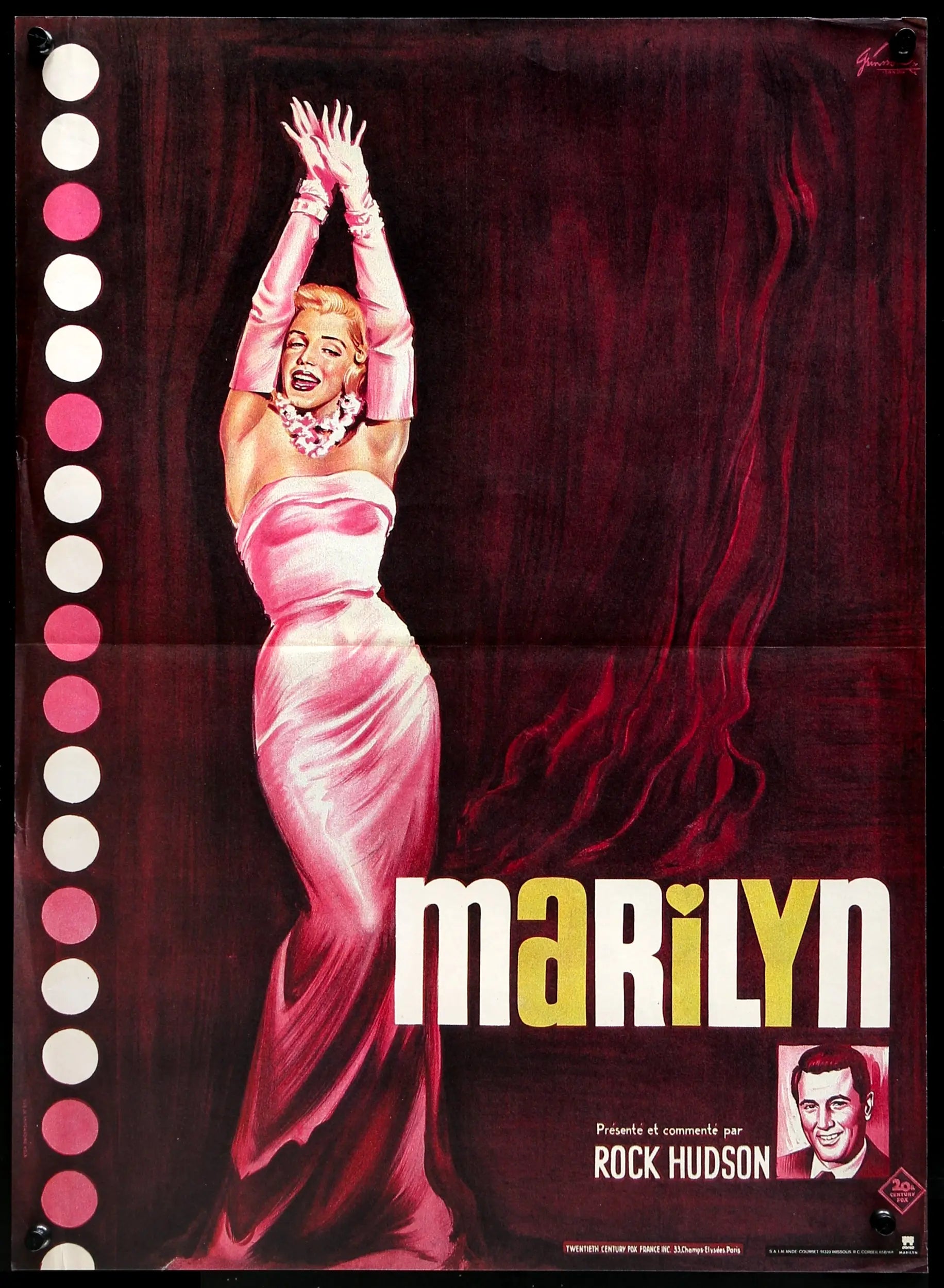 Marilyn (1963) original movie poster for sale at Originalfilmart