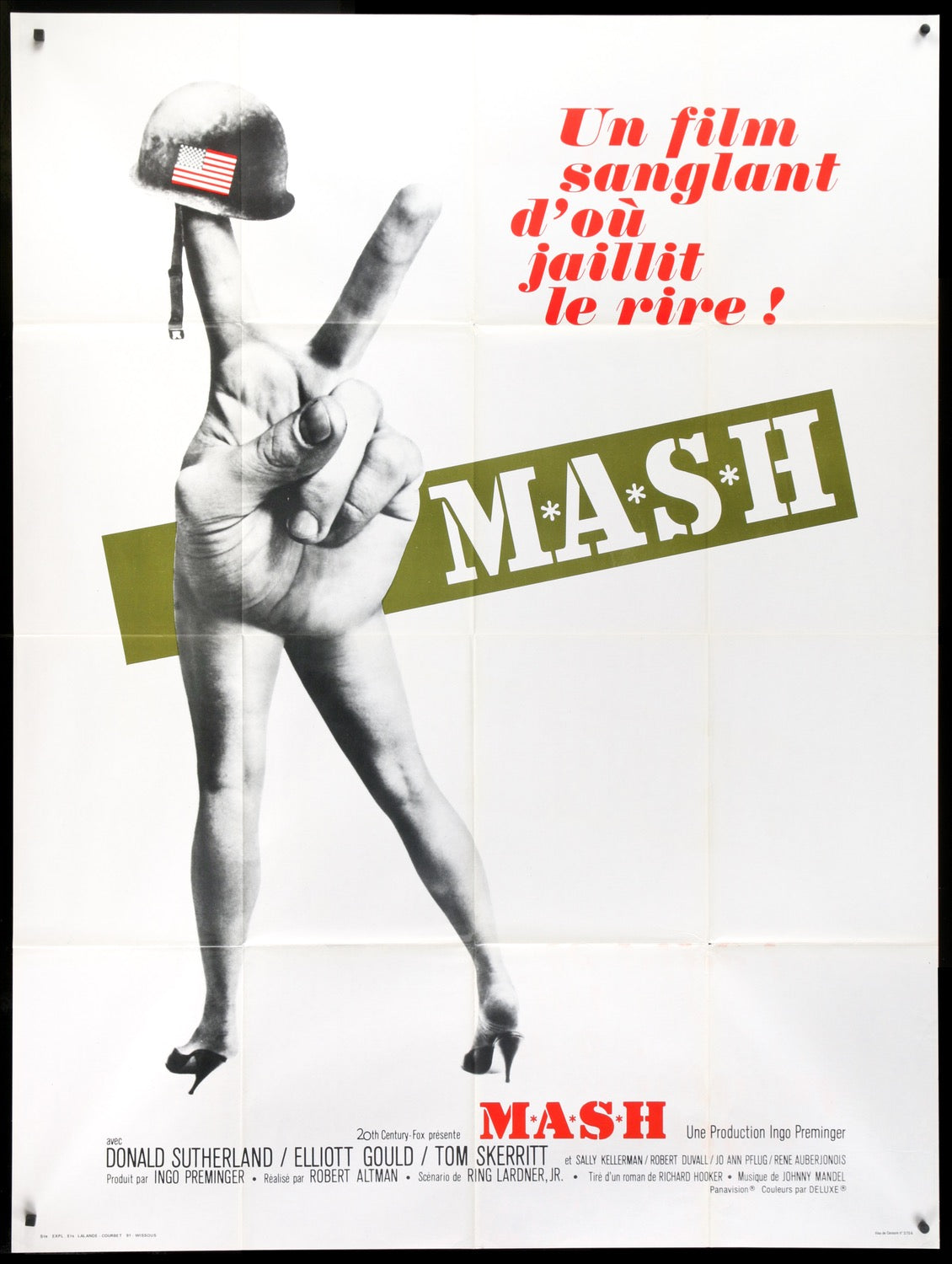 MASH (1970) original movie poster for sale at Originalfilmart