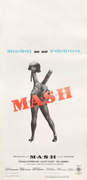 MASH (1970) original movie poster for sale at Originalfilmart
